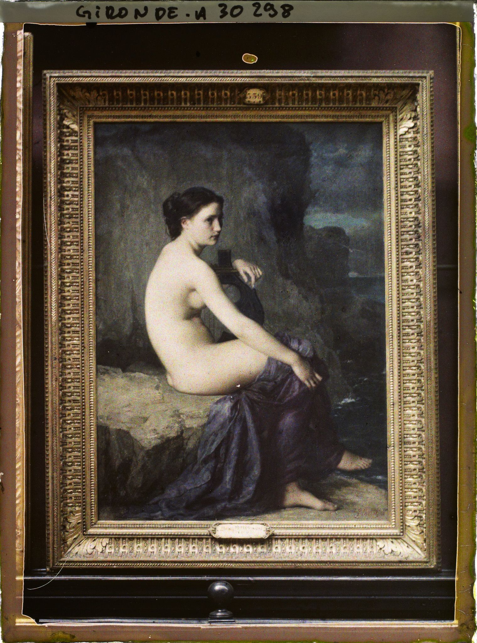 Image représentant Le tableau "Elégie" de Charles Cousin, d'après Philippe Parrot, musée des Beaux-Arts