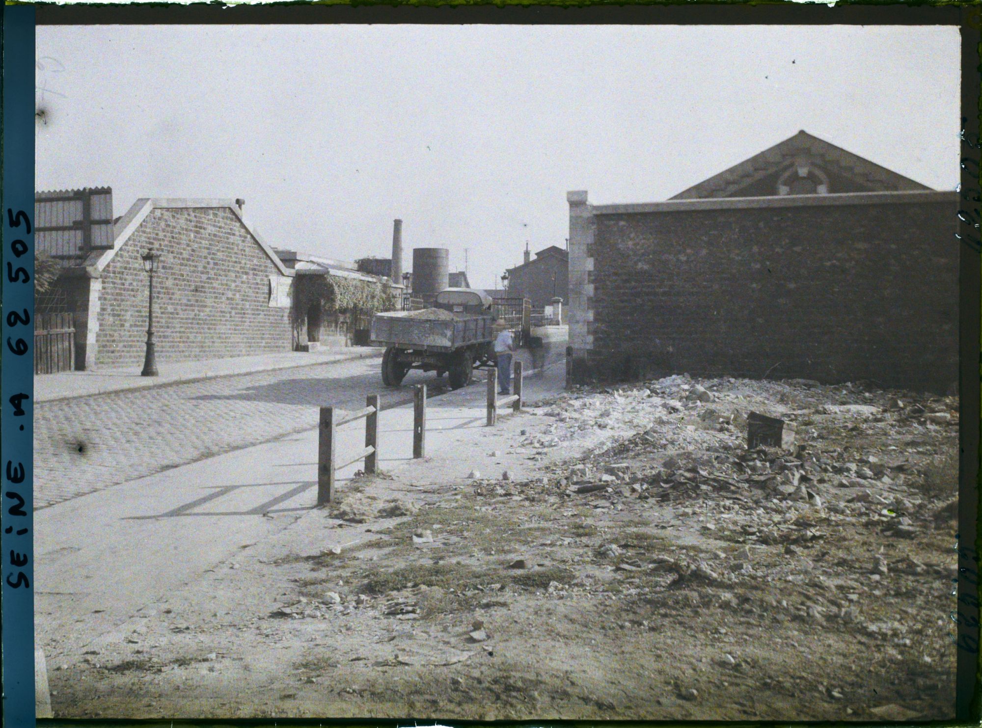 Image représentant La zone des anciennes fortifications à la porte des Poissonniers