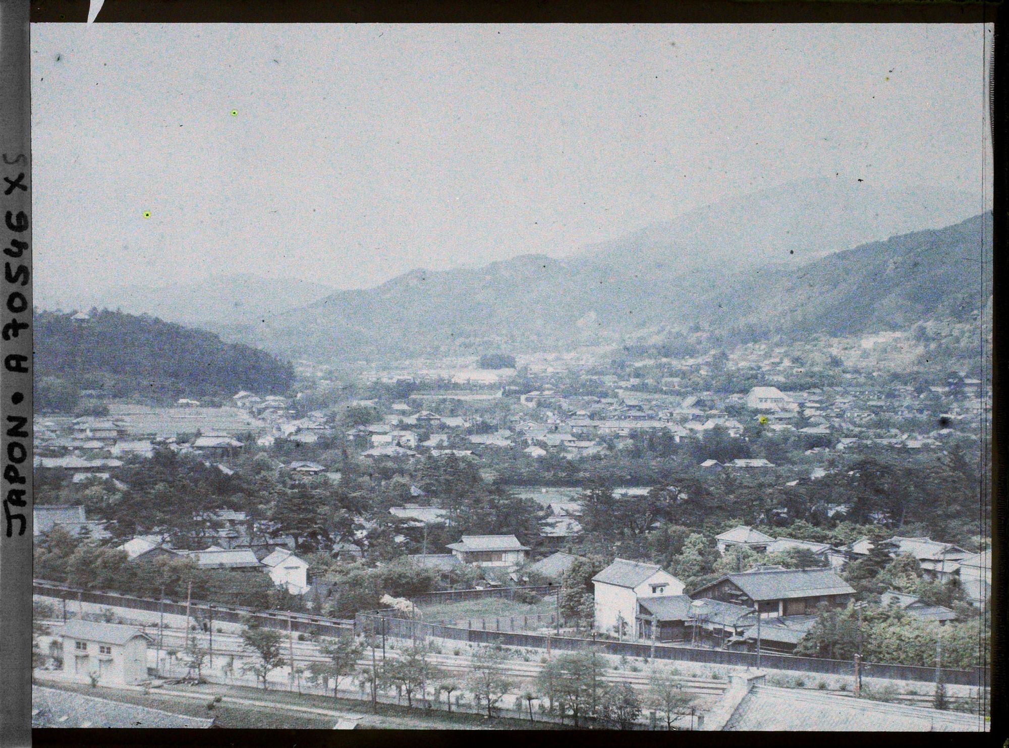 Image représentant Panorama de la ville pris depuis la terrasse de l'hôtel Miyako