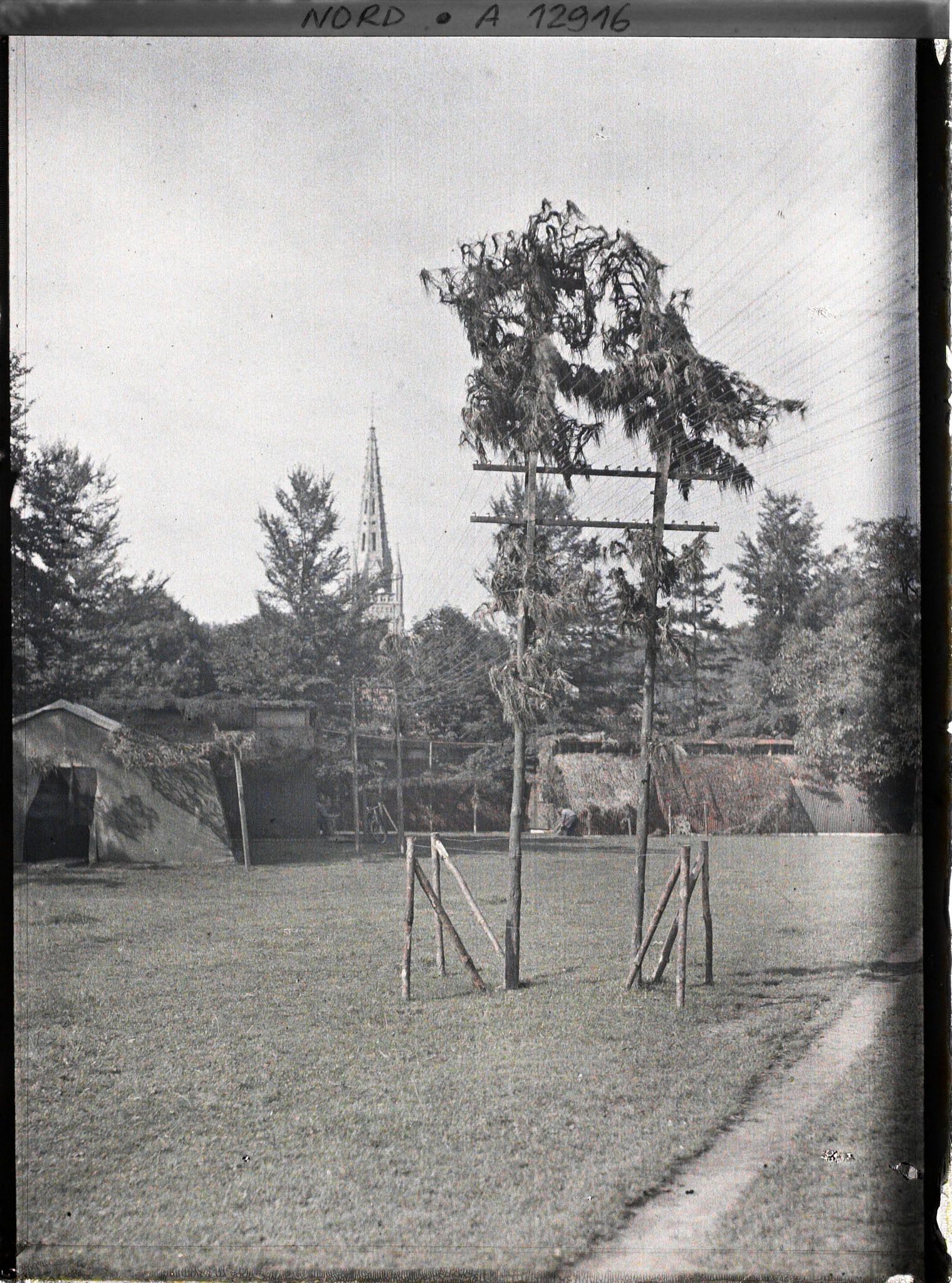 Image représentant France, Rexpoède, Au G. G. de la 1ere Armée à Rexpoède