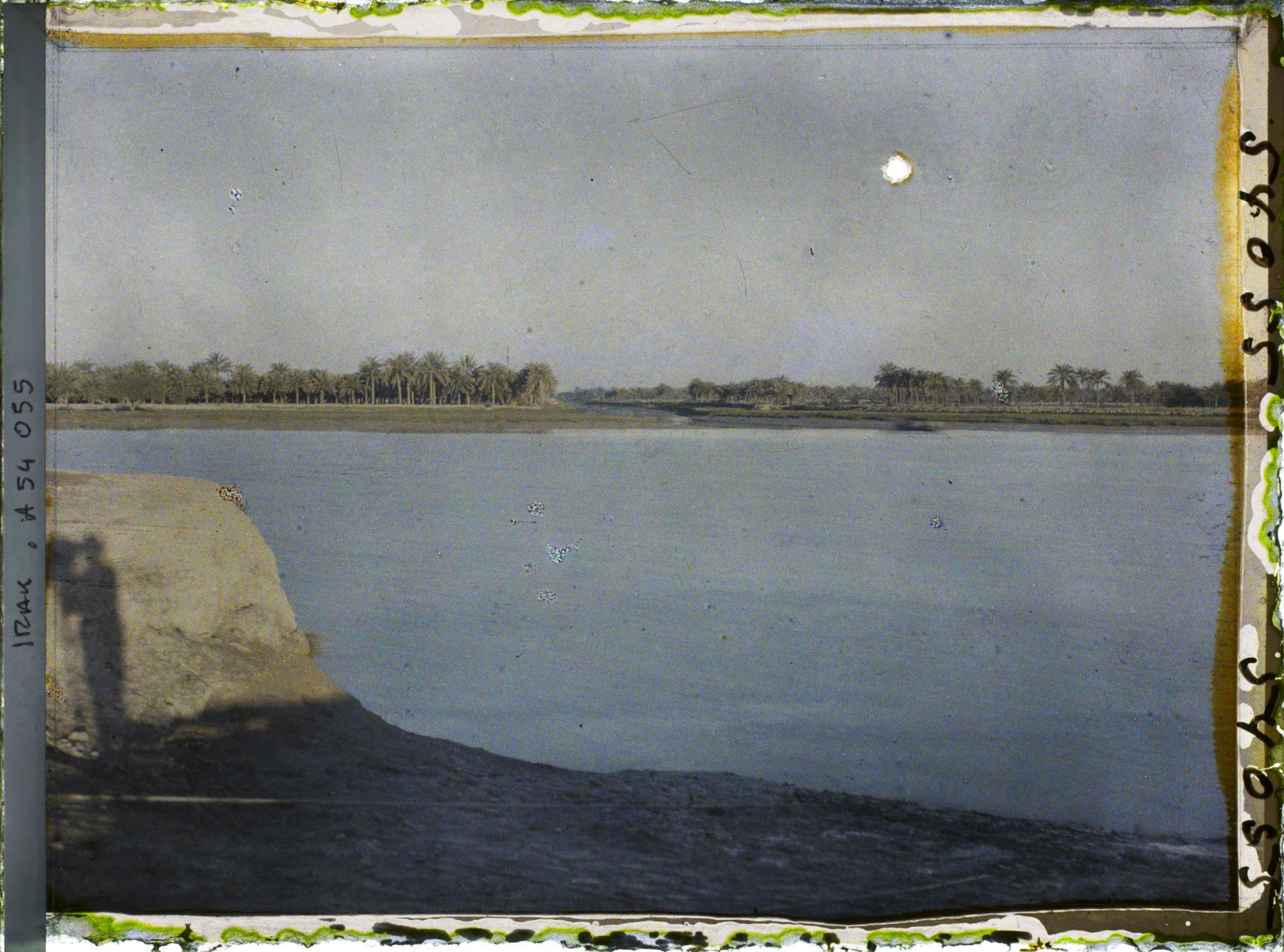 Image représentant Les palmeraies le long du Chatt al' Arab au lever du soleil