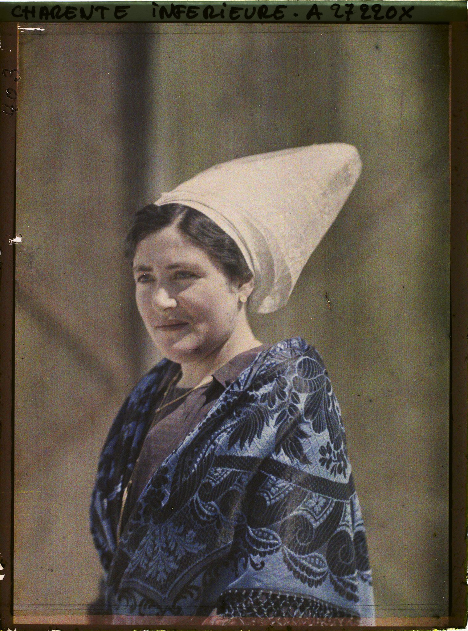 Image représentant Madame Chauvet portant une coiffe réthaise