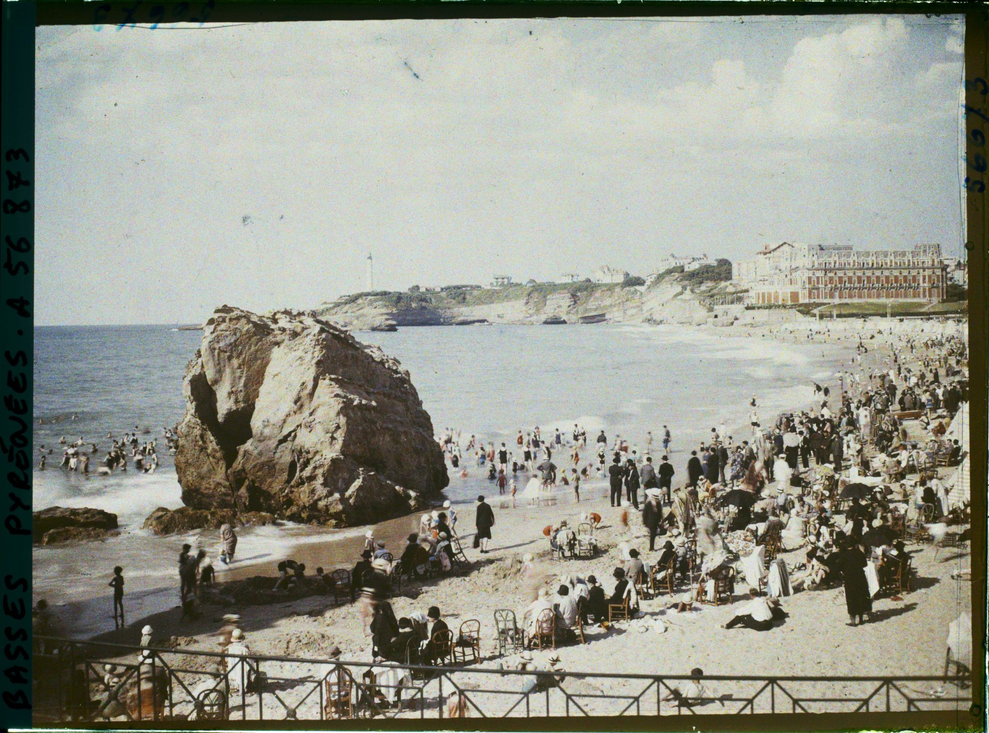 Image représentant La Grande plage à l'heure du bain