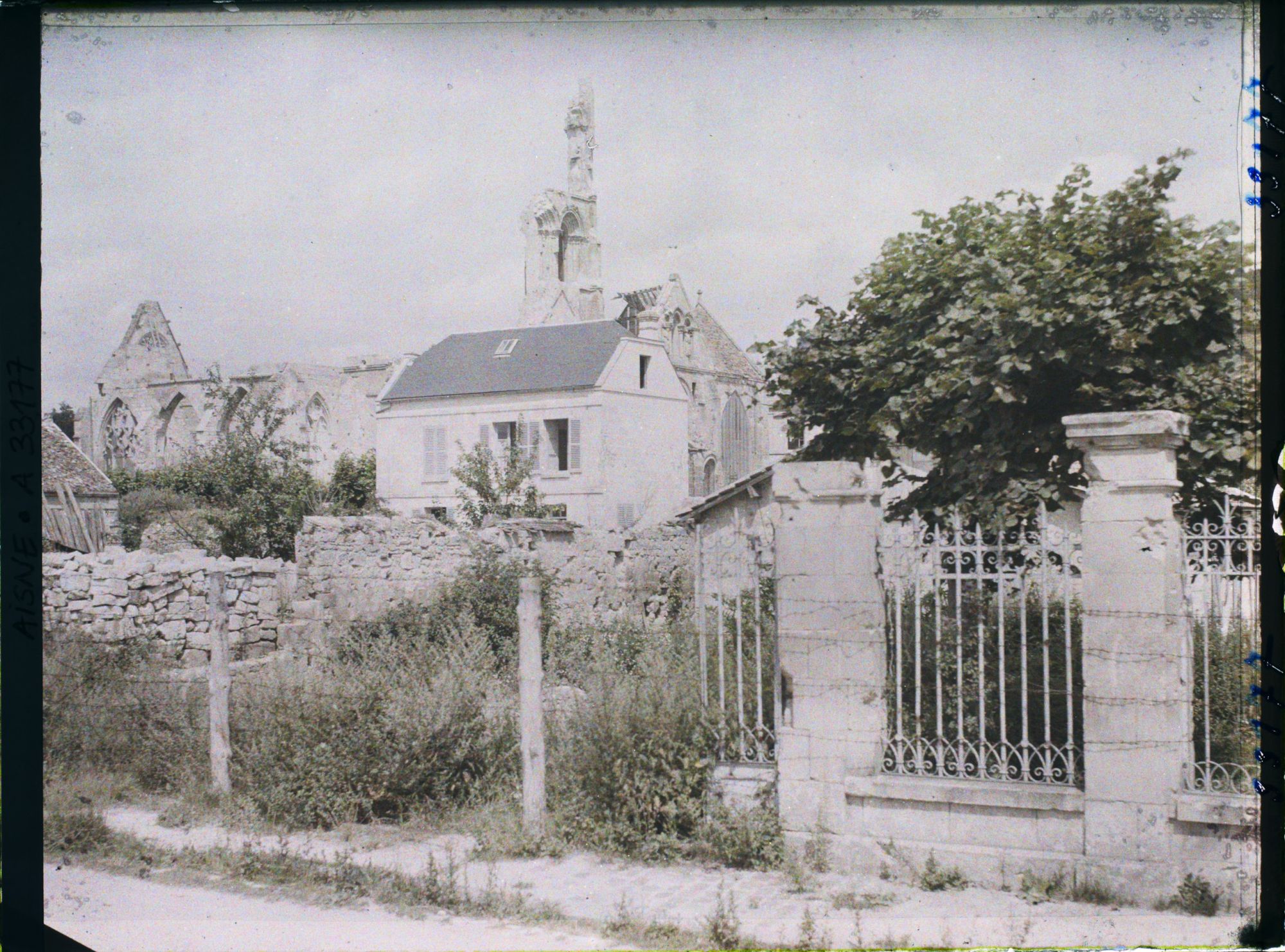 Image représentant France, Vailly- s/Aisne, Ruines et reconstructions