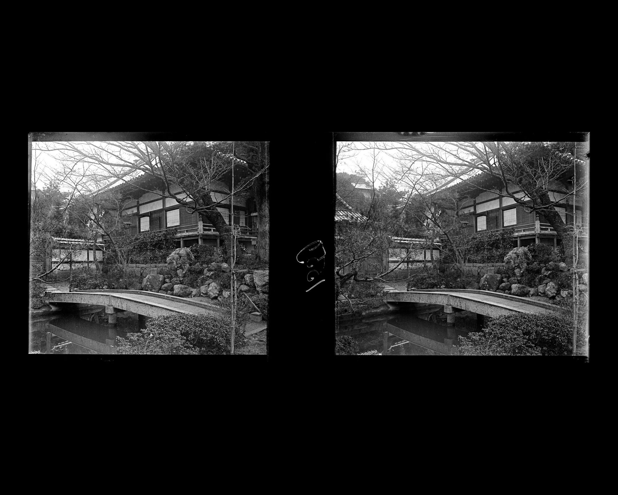 Image représentant Le jardin d'un temple