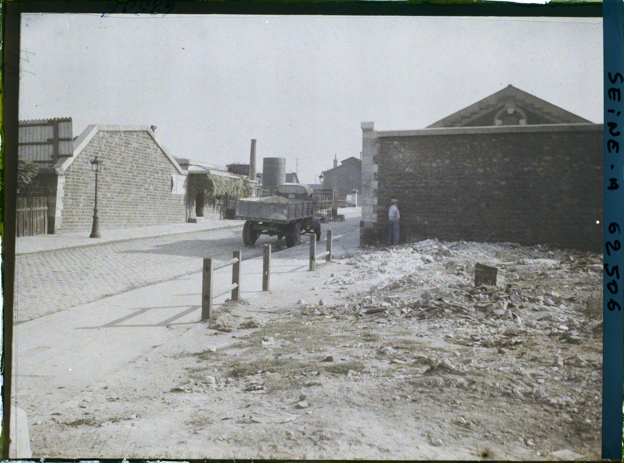 Image représentant La zone des anciennes fortifications à la porte des Poissonniers
