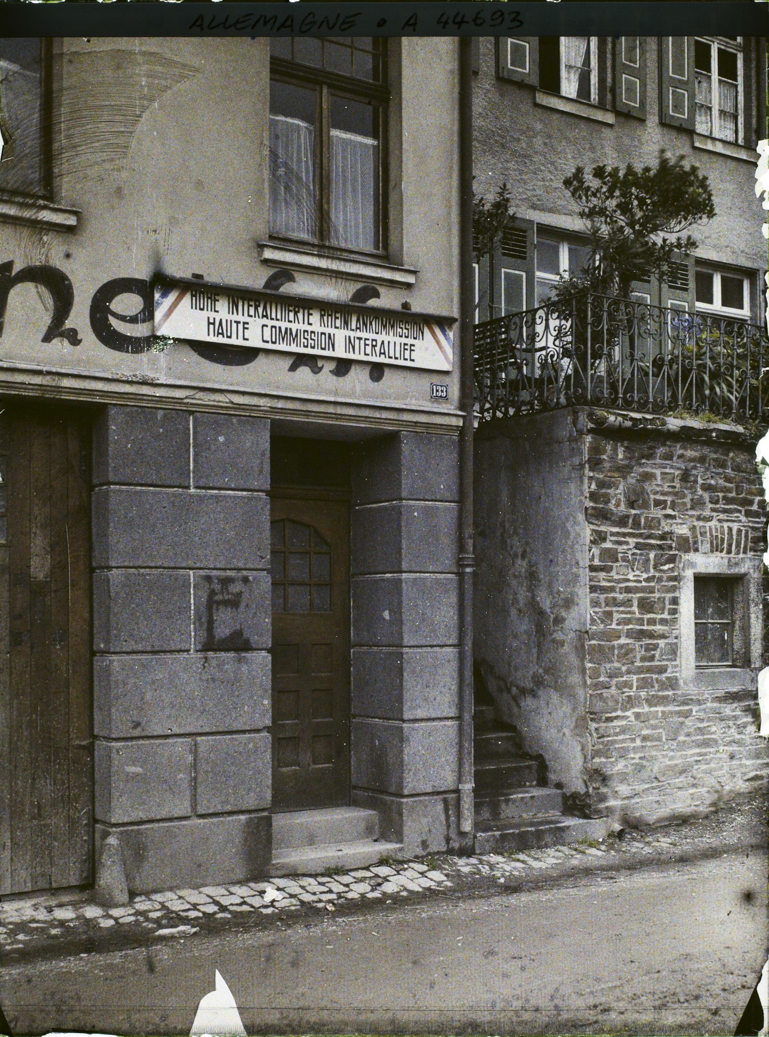 Image représentant Allemagne, Cochem (Moselle), Inscription "Haute Con Interalliée"