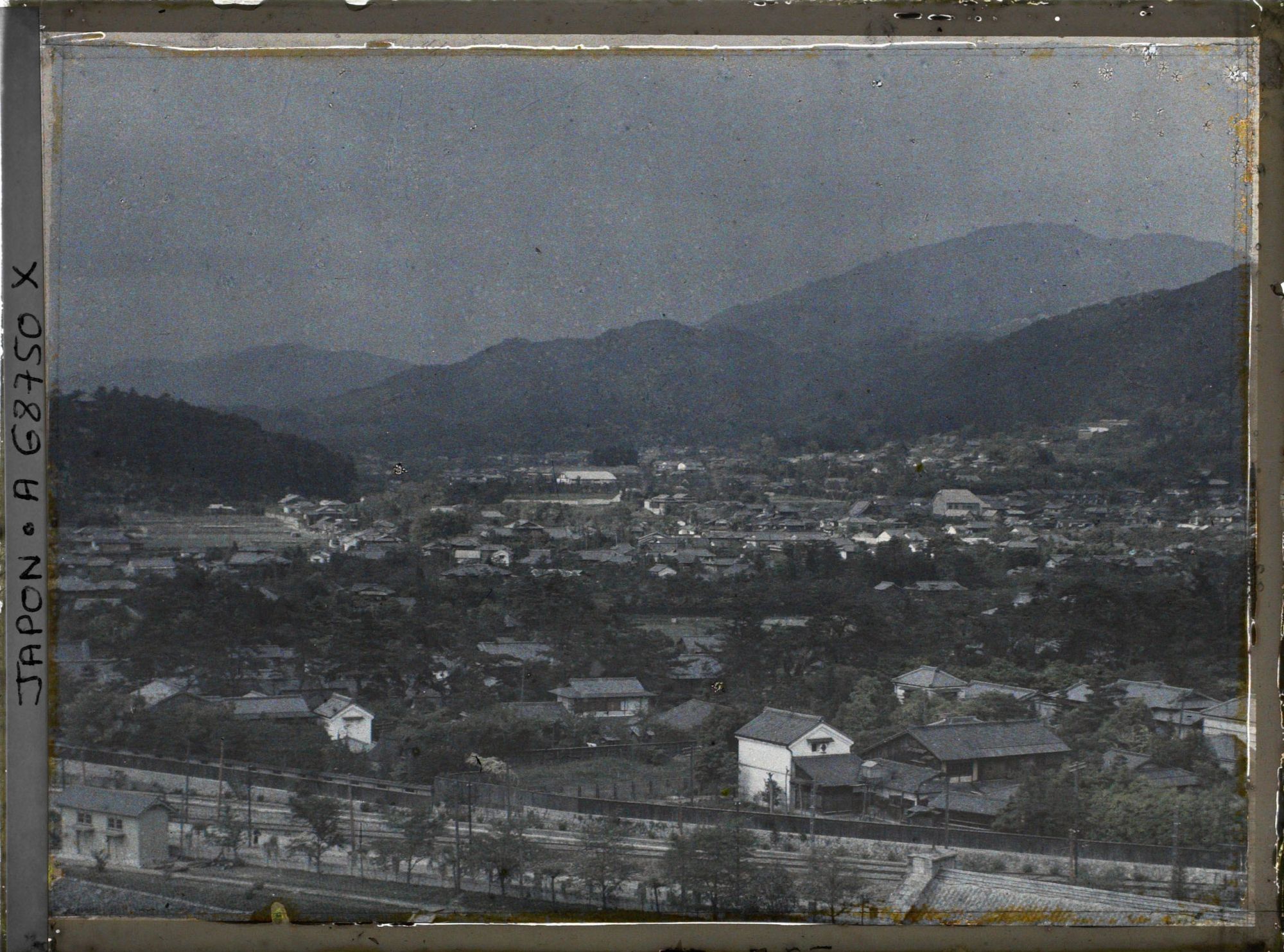 Image représentant Panorama de la ville depuis la terrasse de l'hôtel Miyako vers nord-ouest