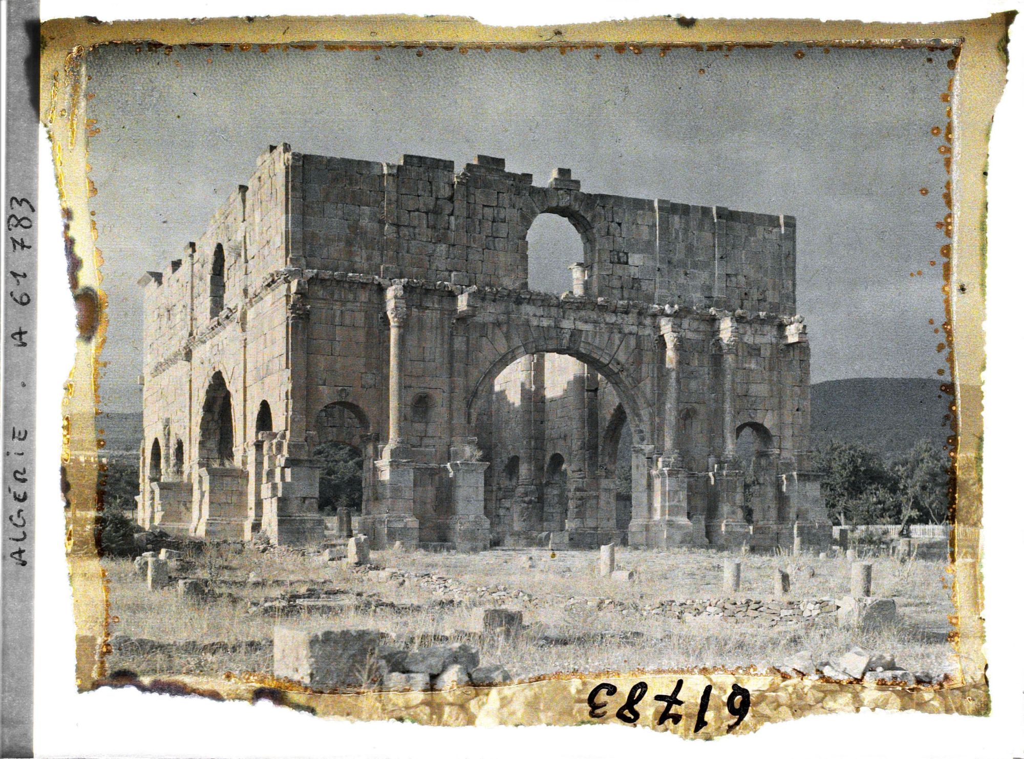 Image représentant Algérie, Lambèse, Le Prœtorium Sud Ouest