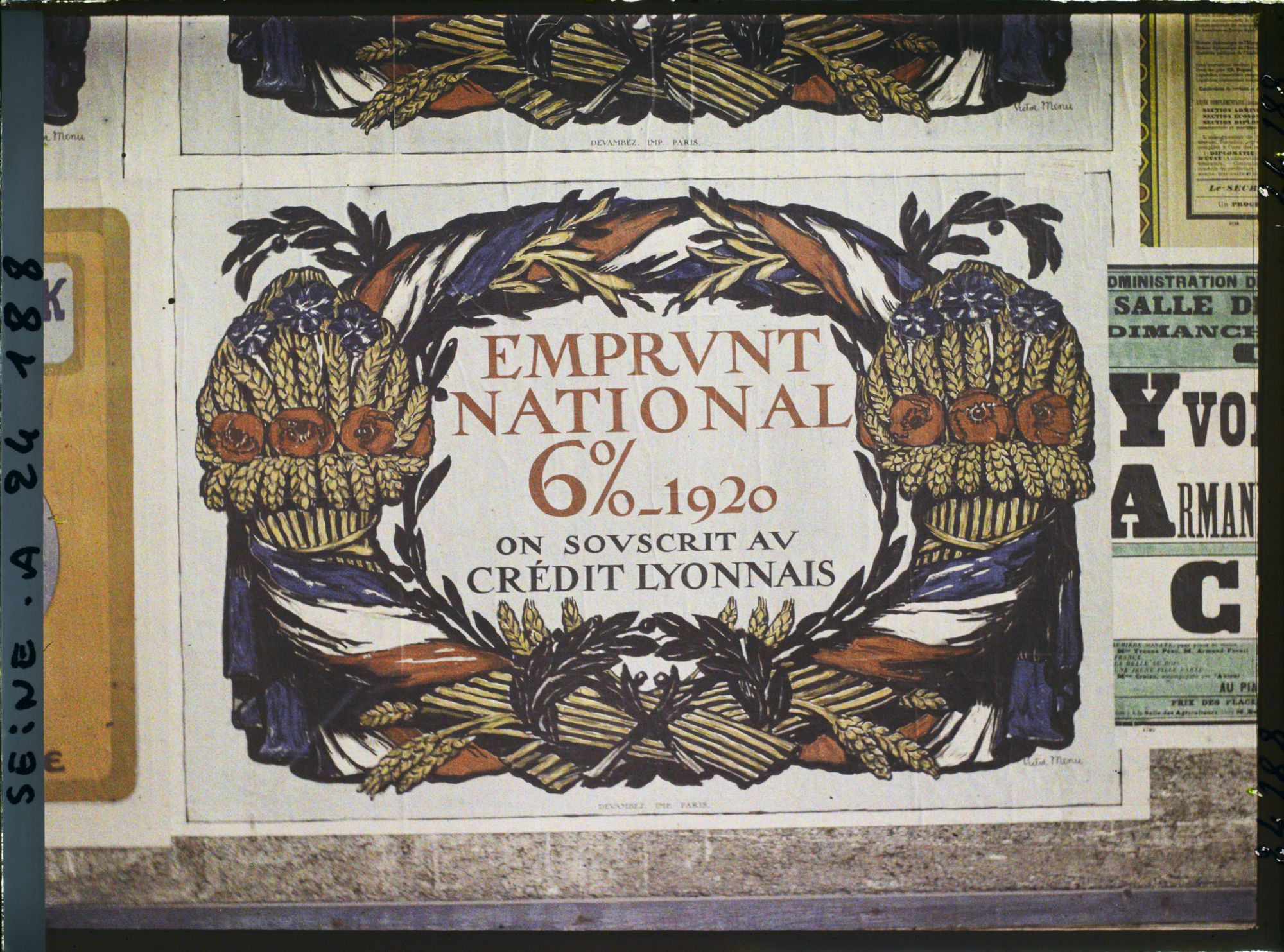 Image représentant Affiche de l'emprunt national de 1920, Crédit lyonnais