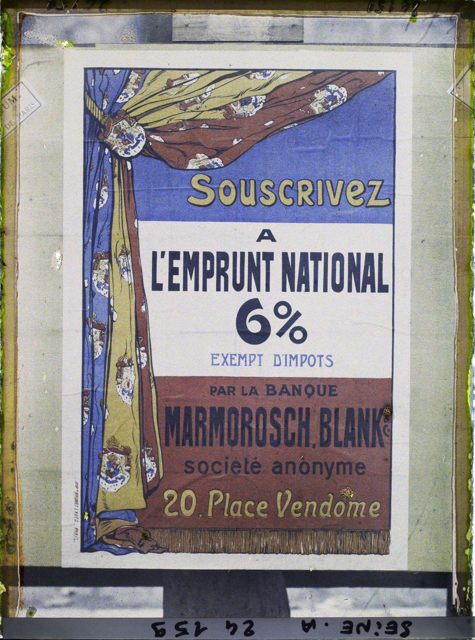 Image représentant Affiche de l'emprunt national de 1920, Marmorosch Blank & Co