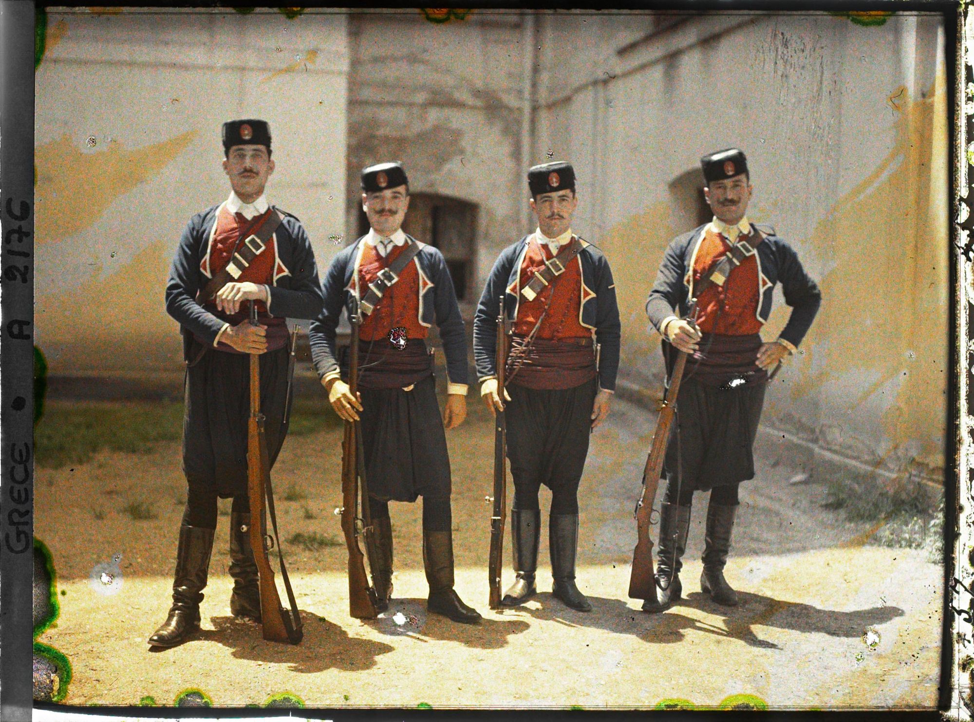Image représentant Groupe de soldats crétois