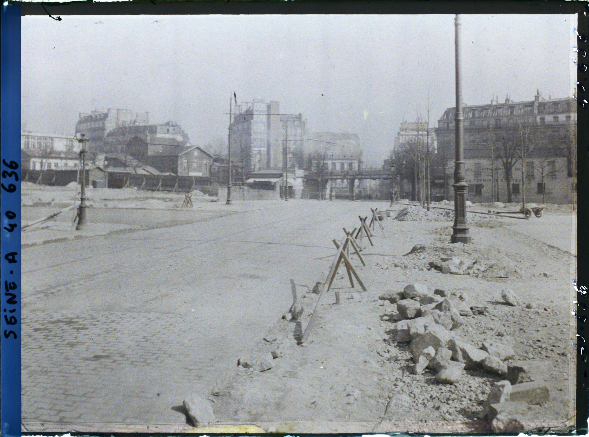 Image représentant Emplacement des anciennes fortifications à la porte d'Auteuil