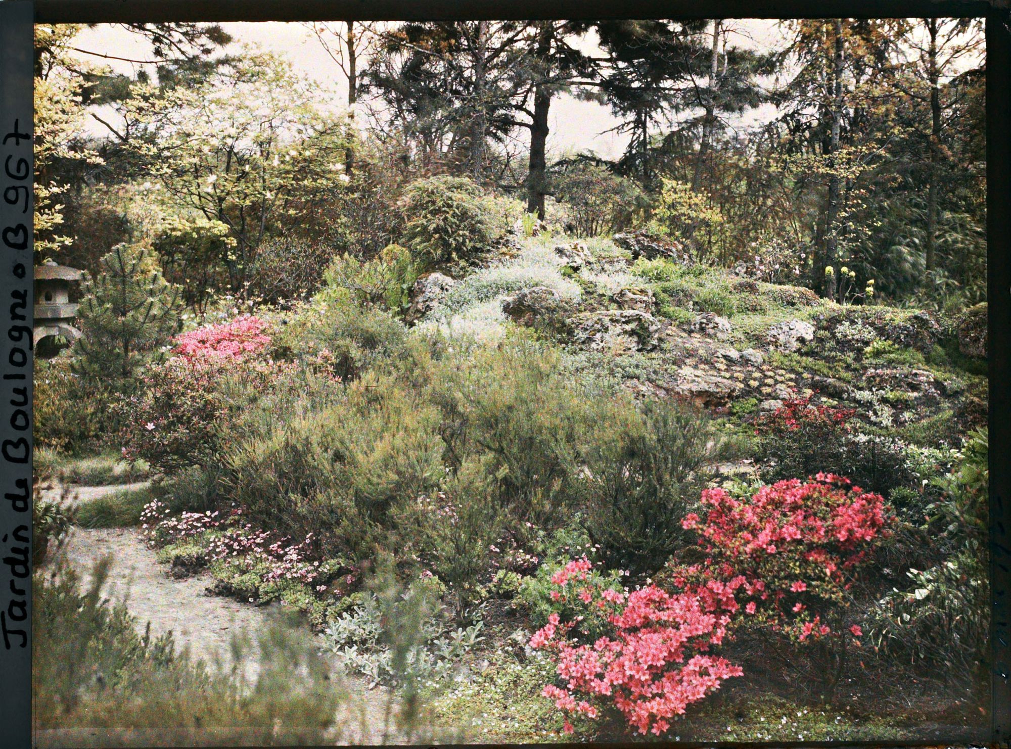 Image représentant Rocaille fleurie du " sanctuaire japonais " et chemins proches du sorinto