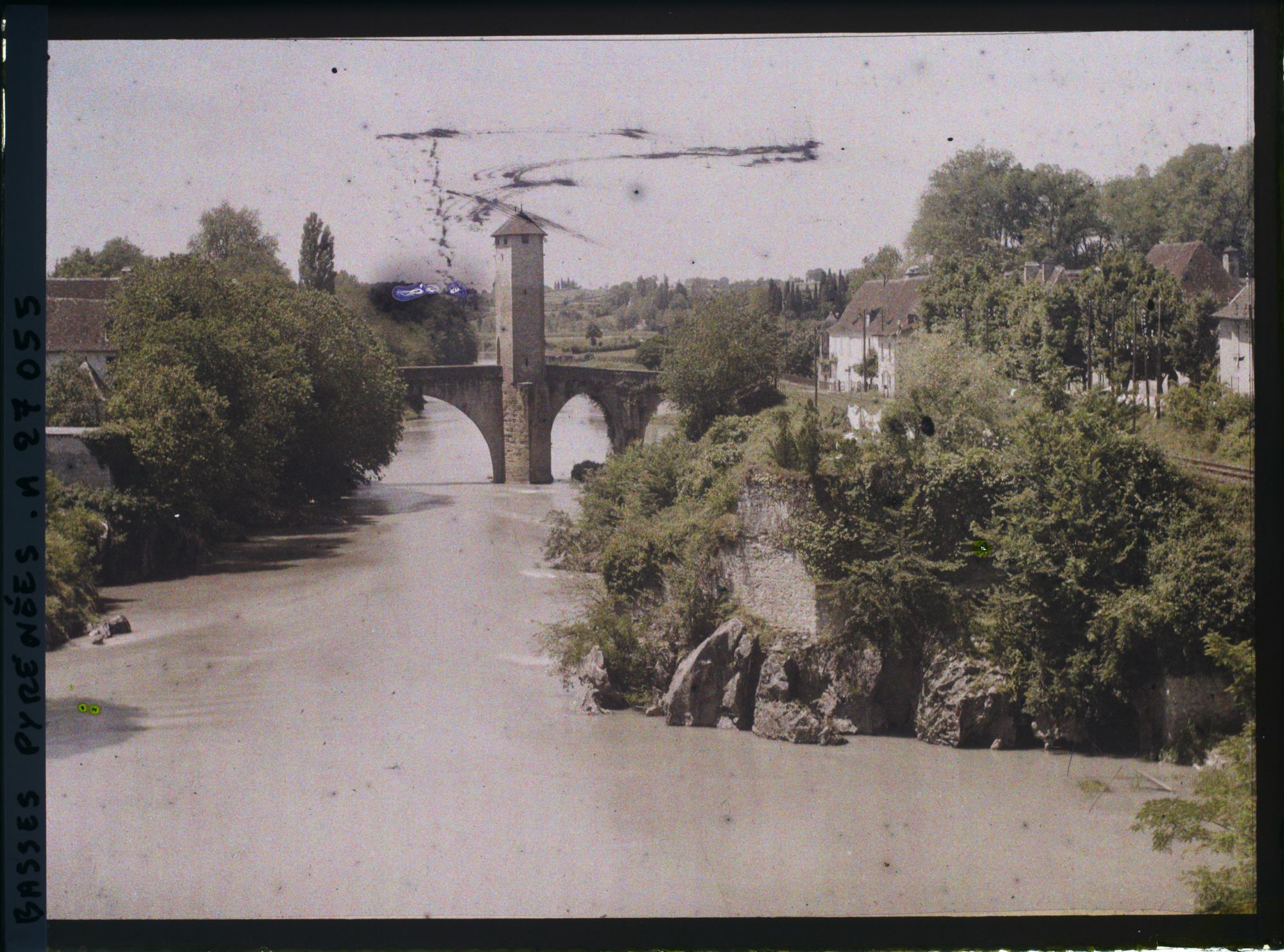 Image représentant France, Orthez, Panorama sur le Gave