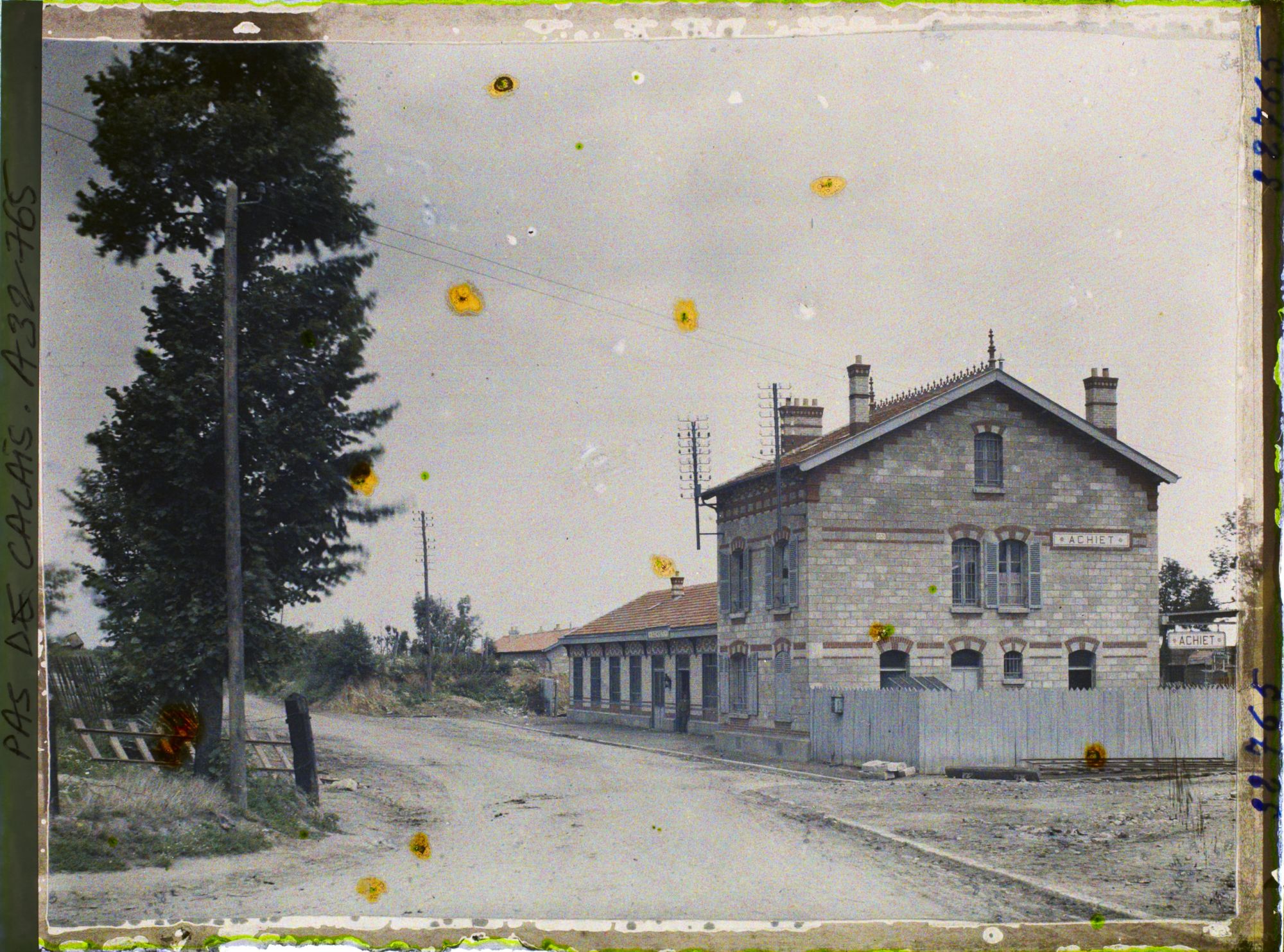 Image représentant France, Achiet, La nouvelle gare