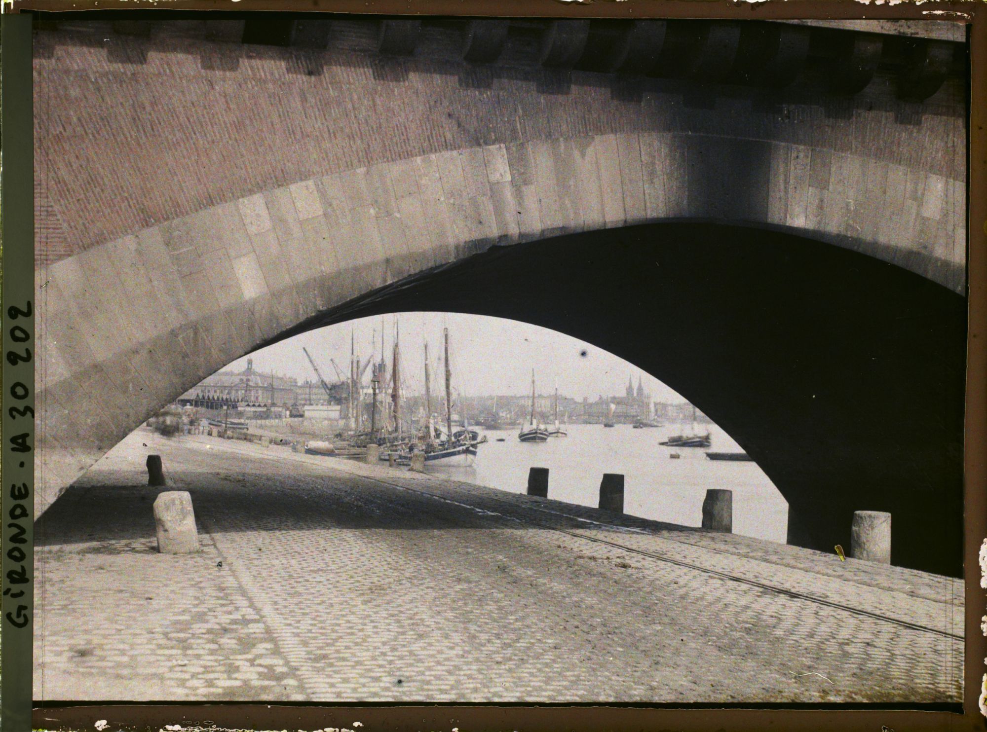 Image représentant France, Bordeaux, Pont de pierre