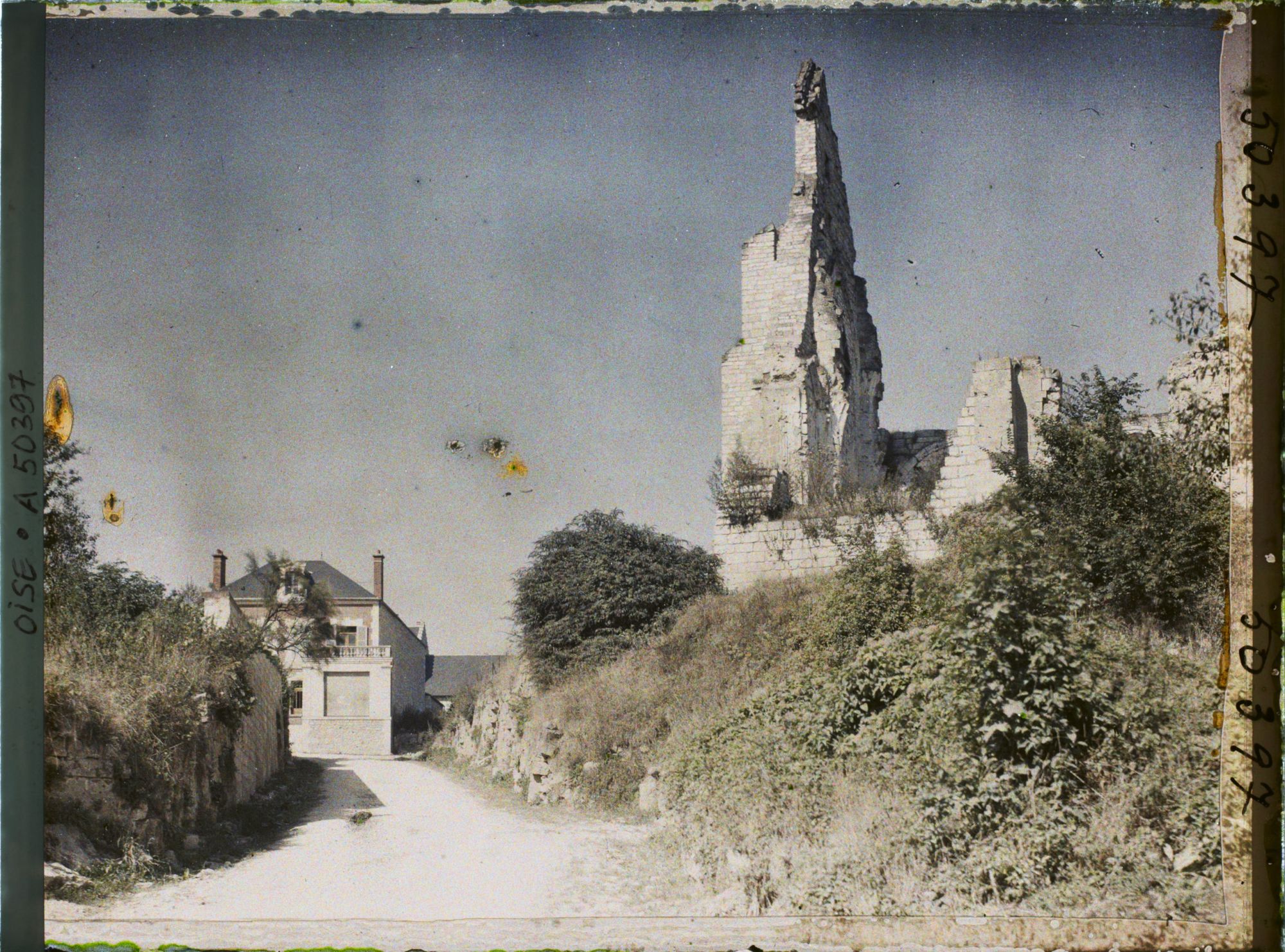 Image représentant France, Autriches, Ruines de l'Eglise