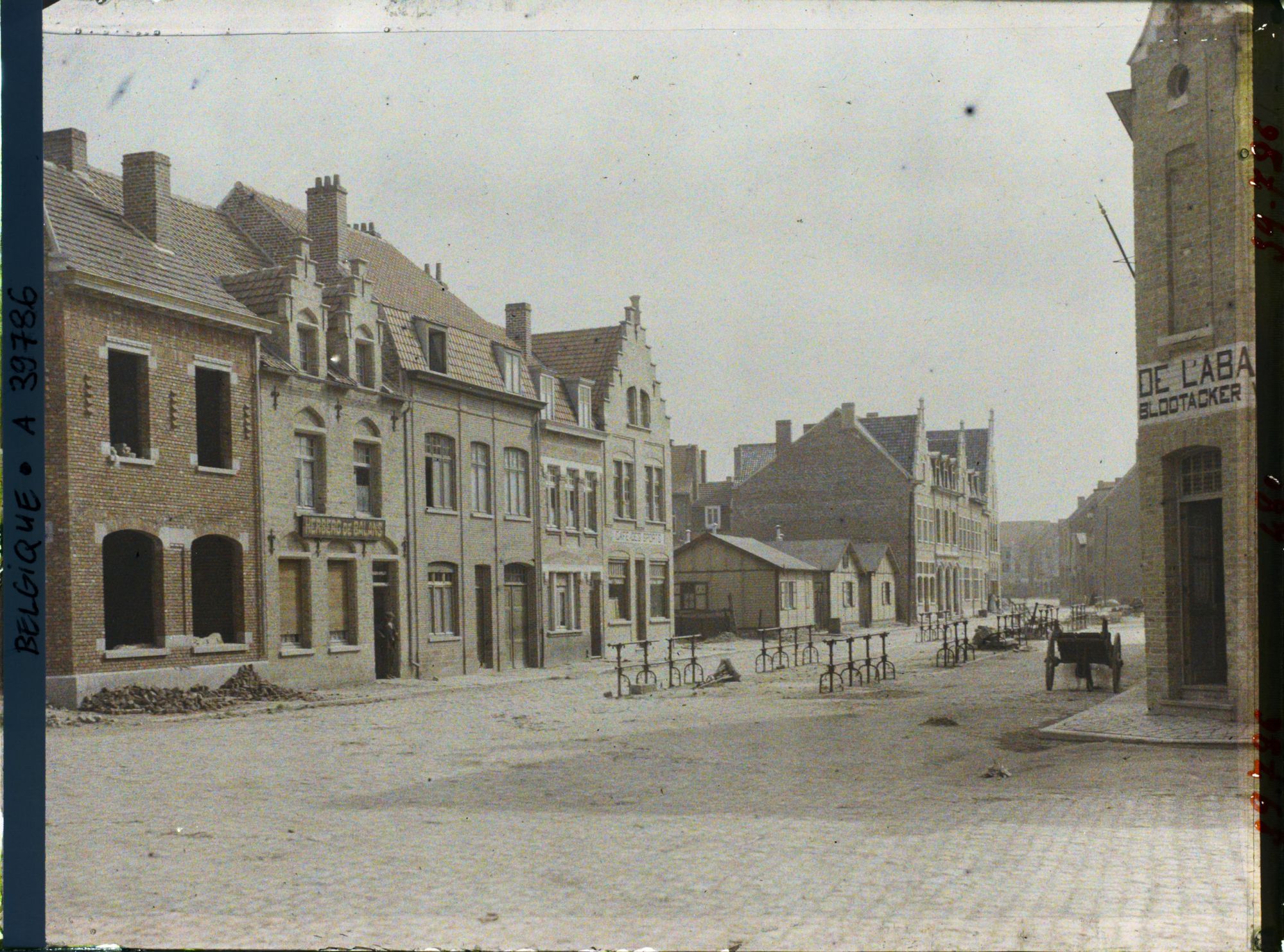 Image représentant Belgique, Ypres, La rue du Marché aux Veaux
