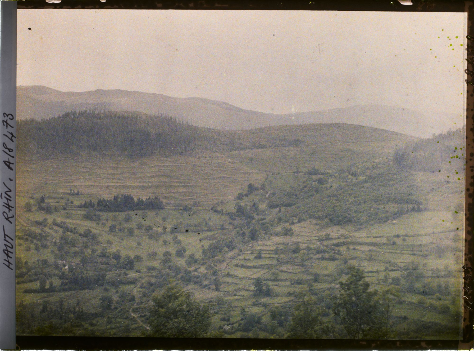 Image représentant France, Panorama s/ le Cirque originel de la Vallée de Munster
