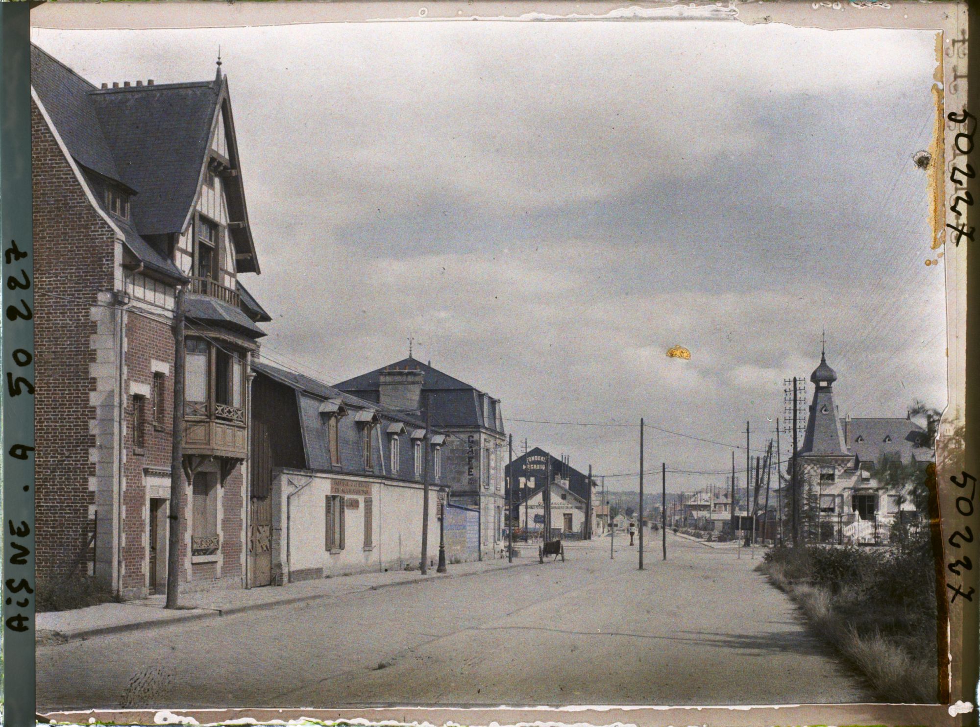 Image représentant France, Soissons, Route de Laon