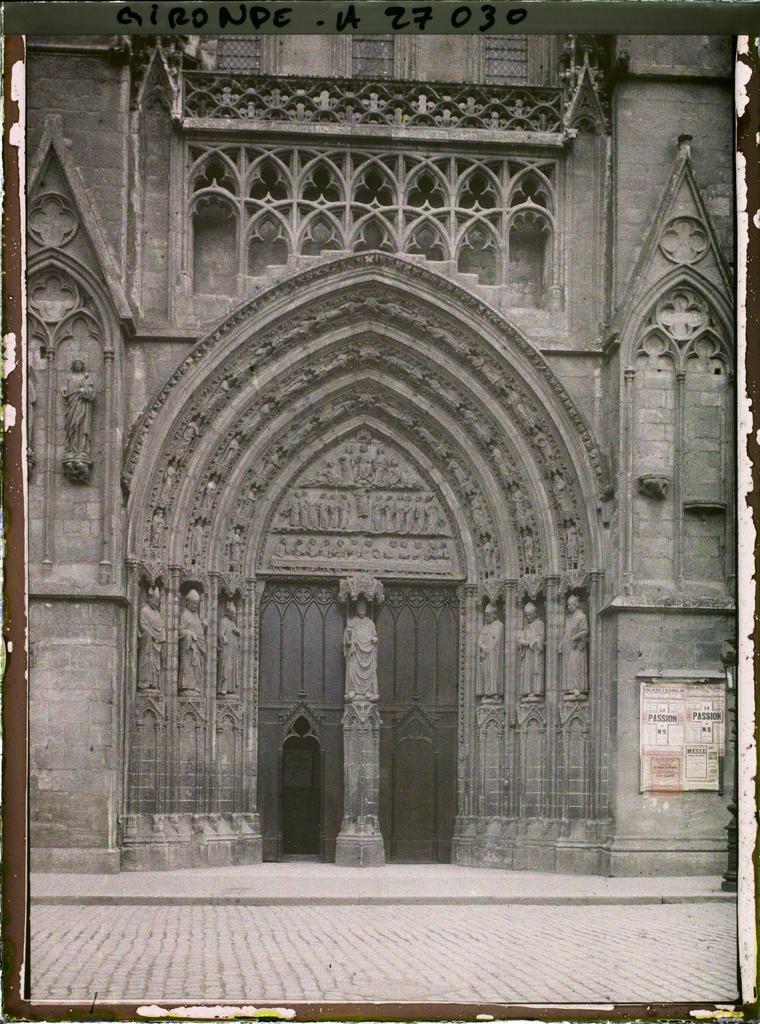 Image représentant France, Bordeaux, Cathédrale partie Nord