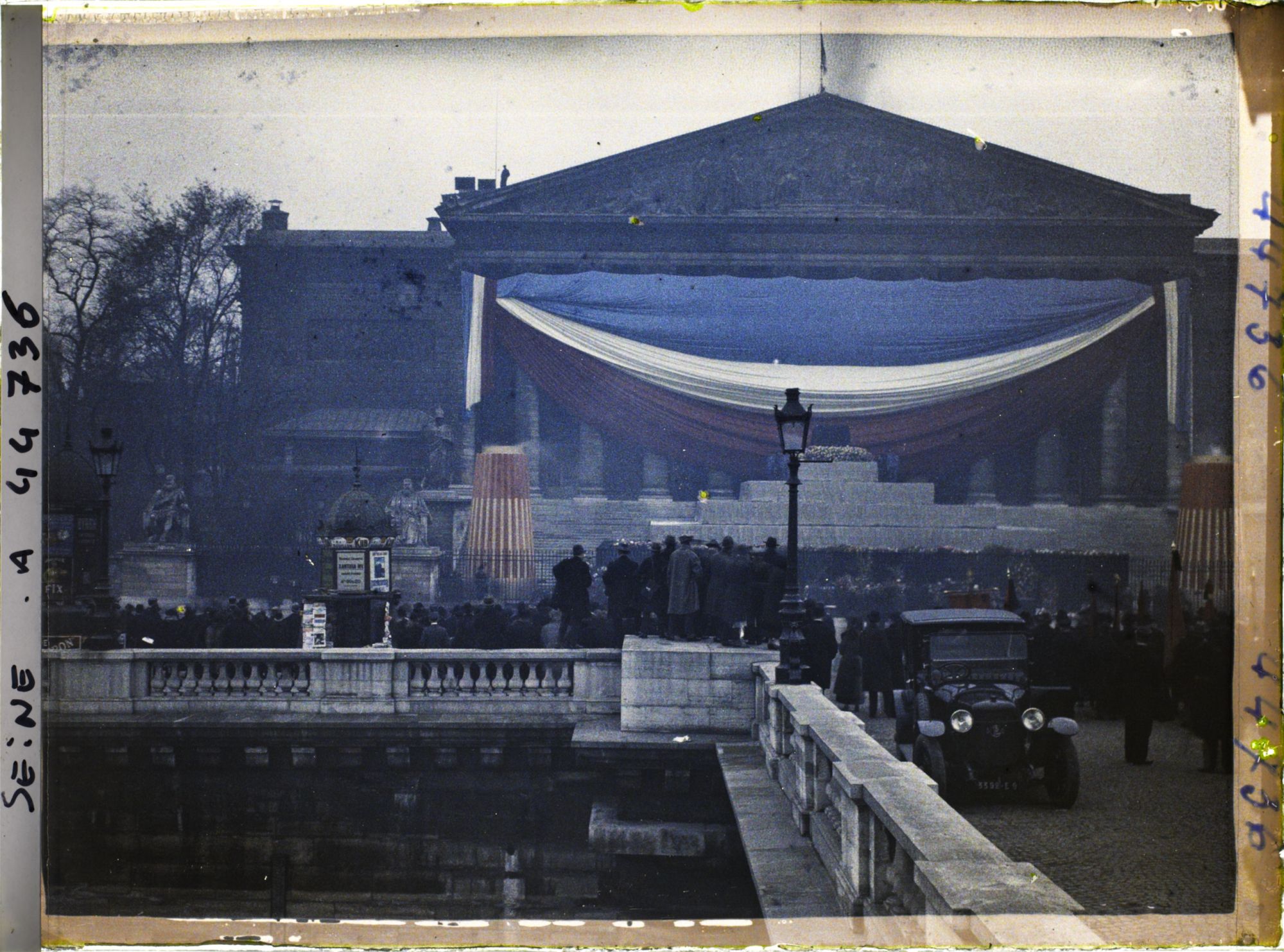 Image représentant Chambre des députés, translation des cendres de Jaurès au Panthéon