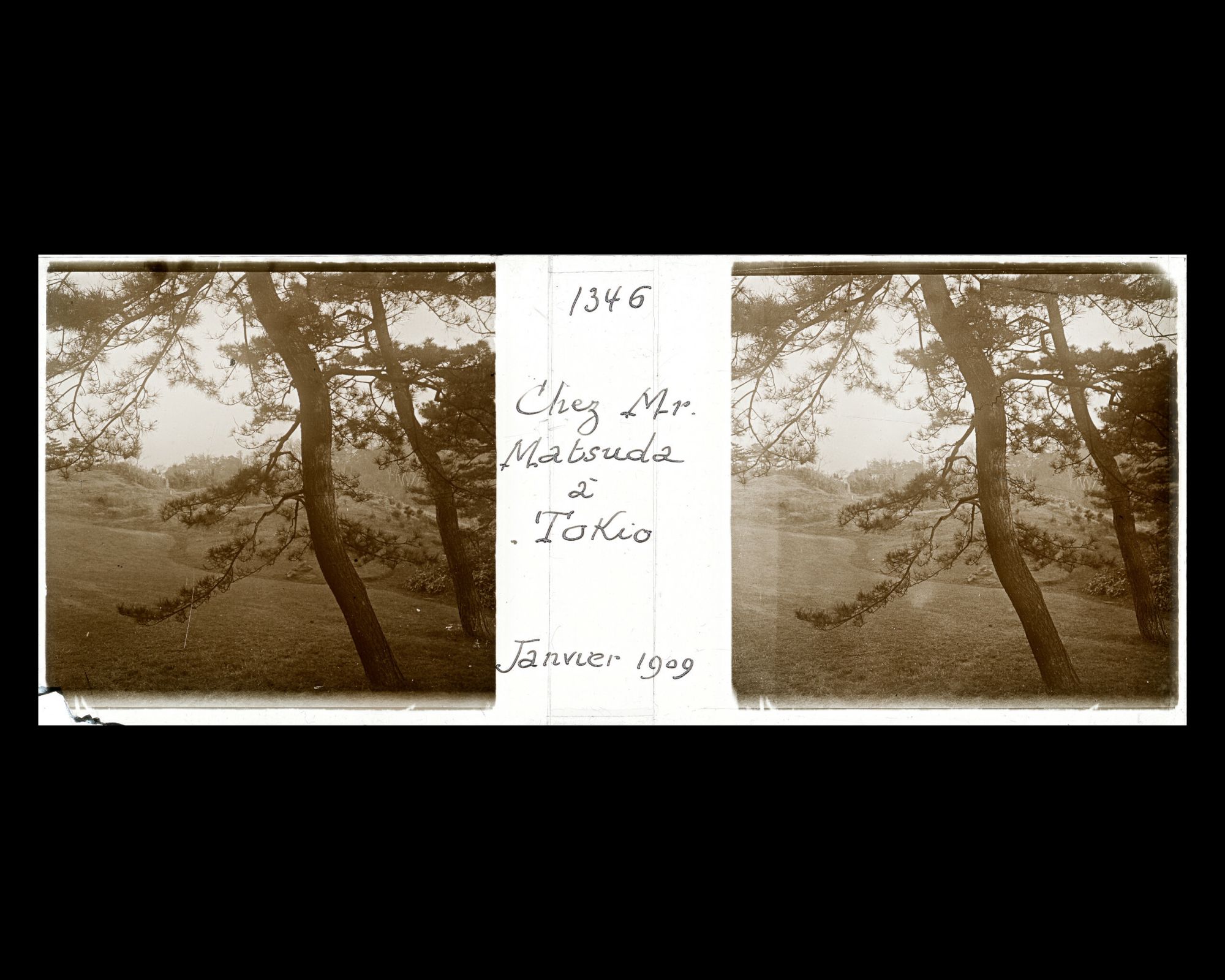 Image représentant Le jardin de la résidence de M. Matsuda