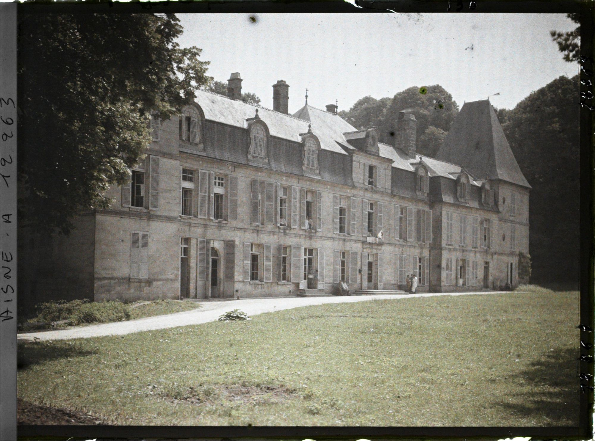 Image représentant Le château de Vauxbuin utilisé comme hôpital pendant la guerre