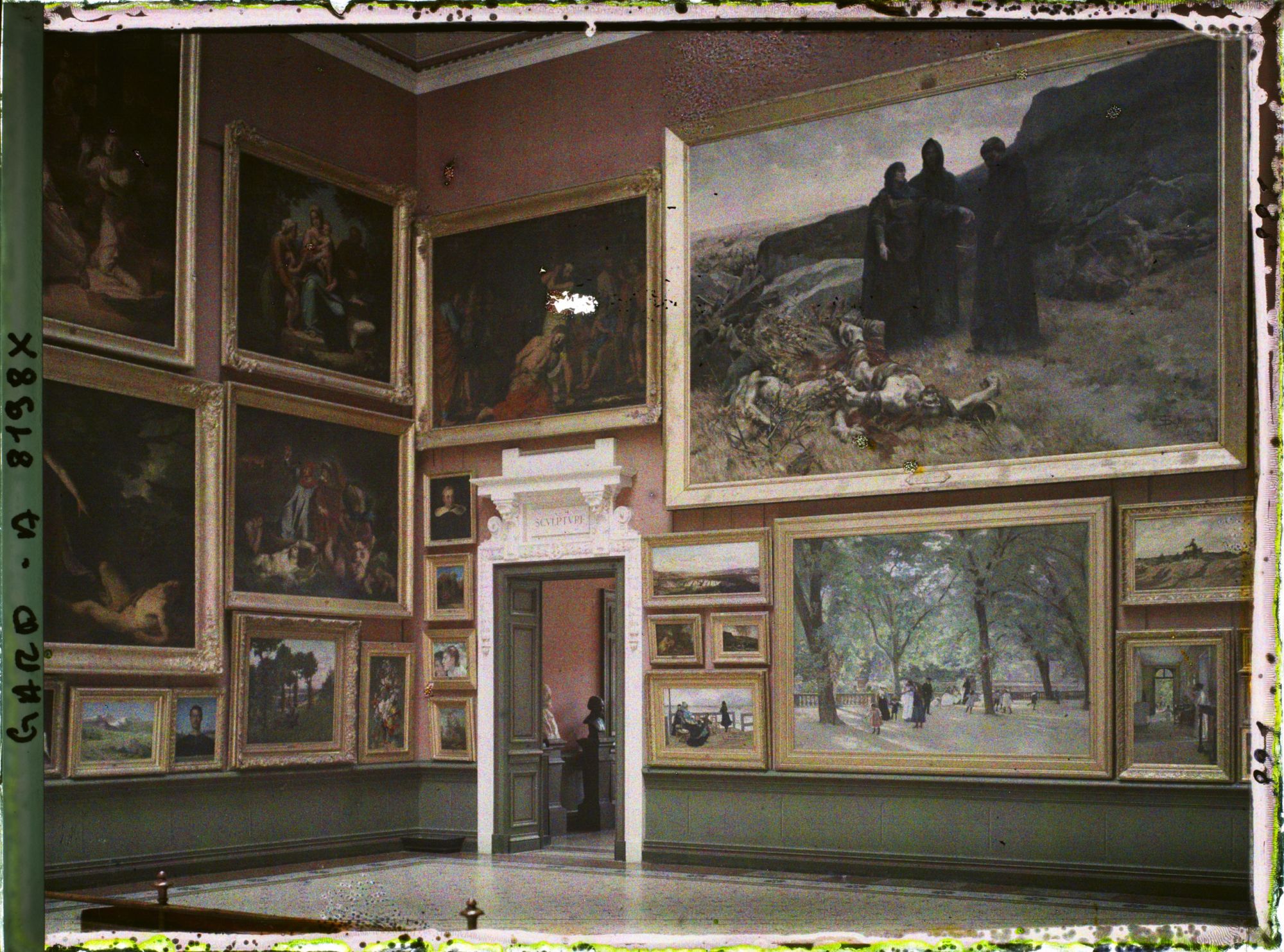 Image représentant Une salle des peintures du musée des Beaux-Arts