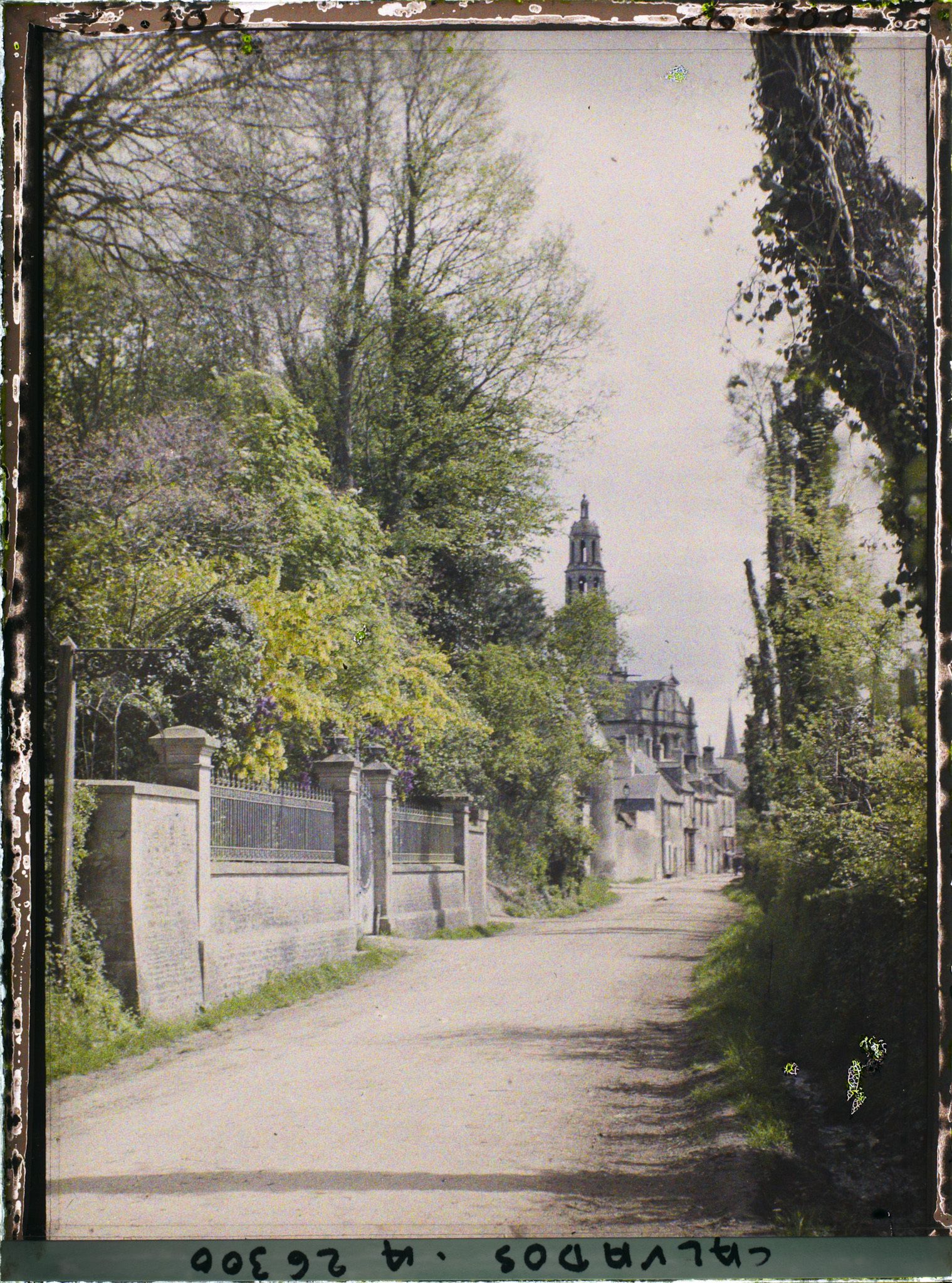 Image représentant Entrée de Bayeux par la rue Montfiquet