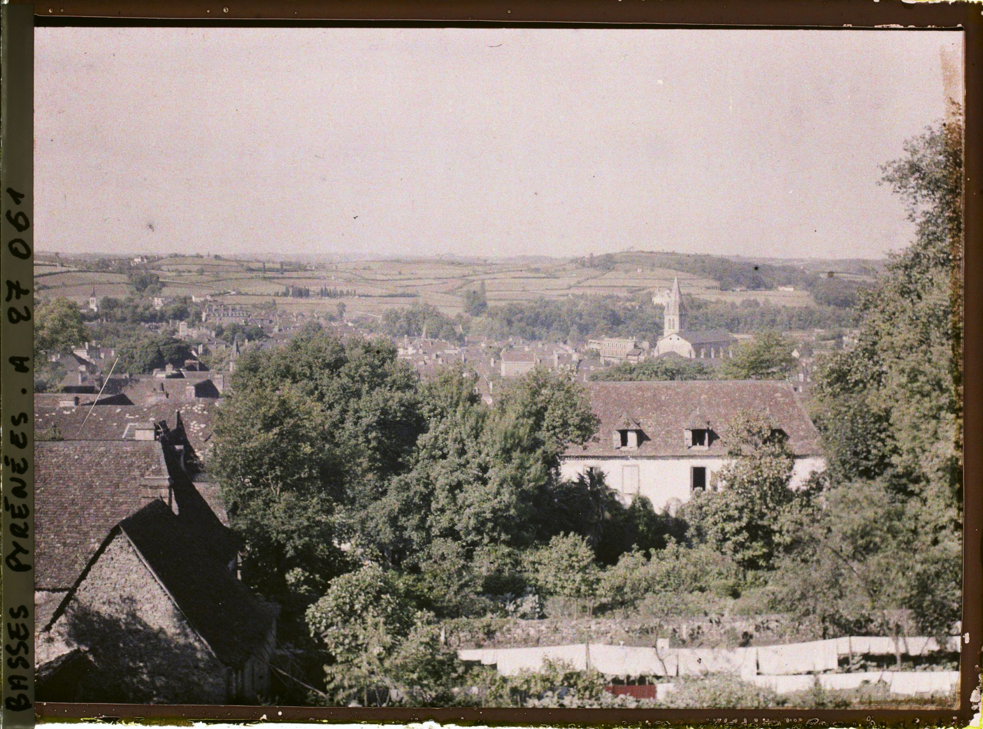 Image représentant France , Orthez, Panorama pris de la Tour Moncade