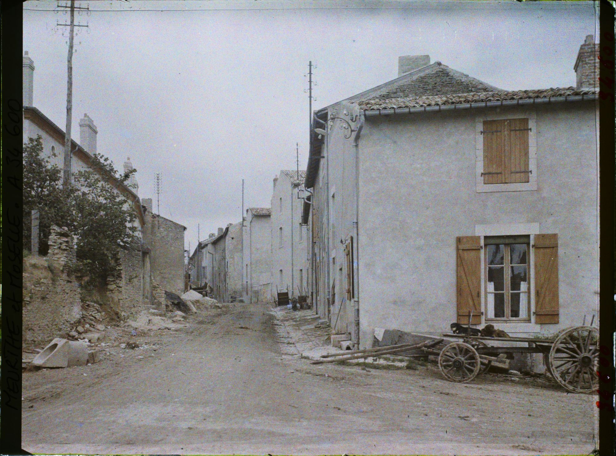Image représentant France, Thiaucourt, Rue Mangin reconstruite