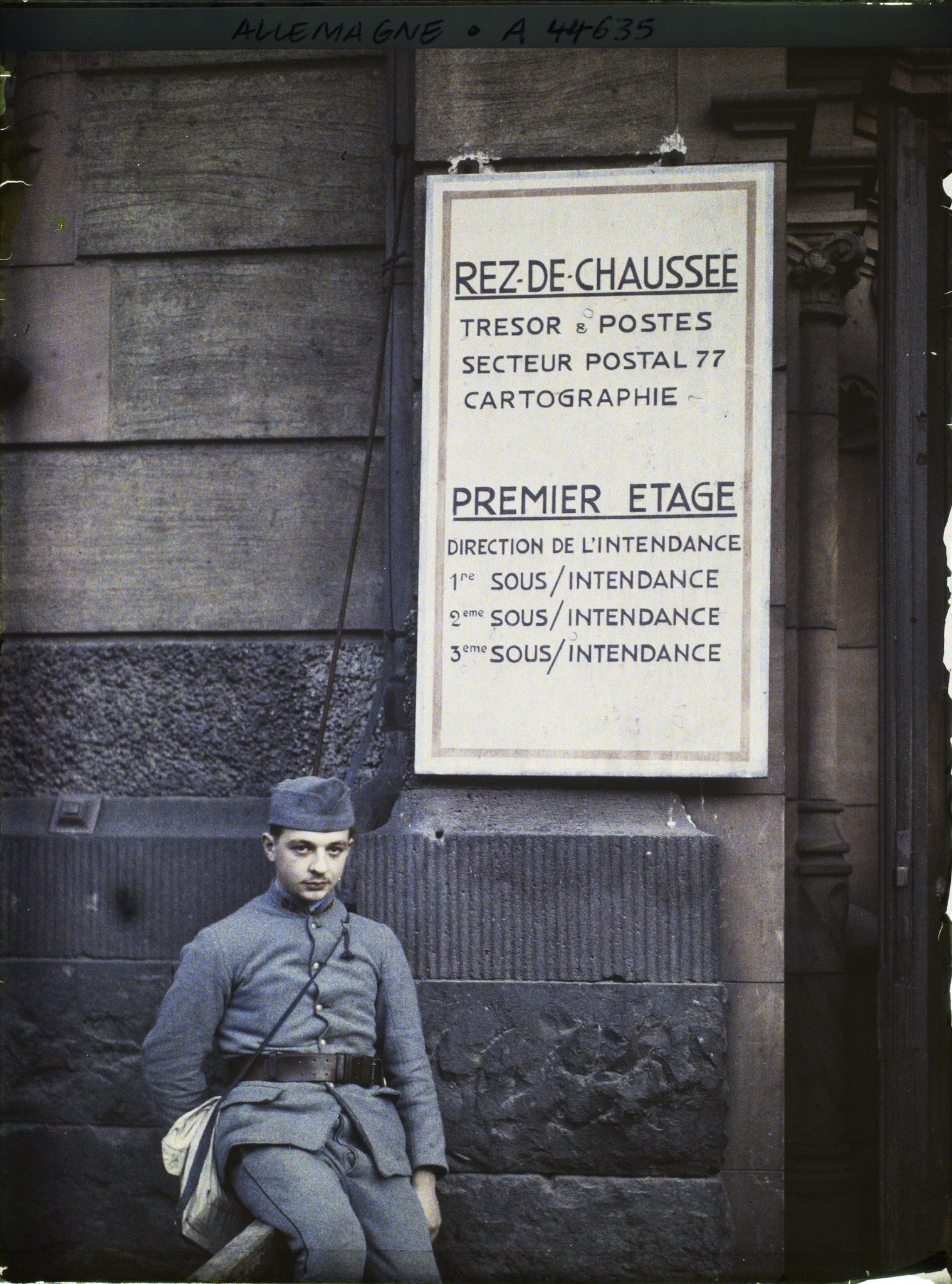 Image représentant Allemagne, Mayence, Inscription française