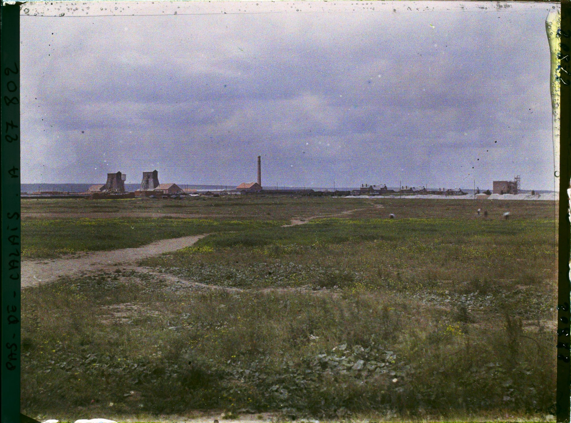 Image représentant France, Airon près de Lens, Vue Générale de la Contrée vers la fosse N° 7 de la Cie de Liévin