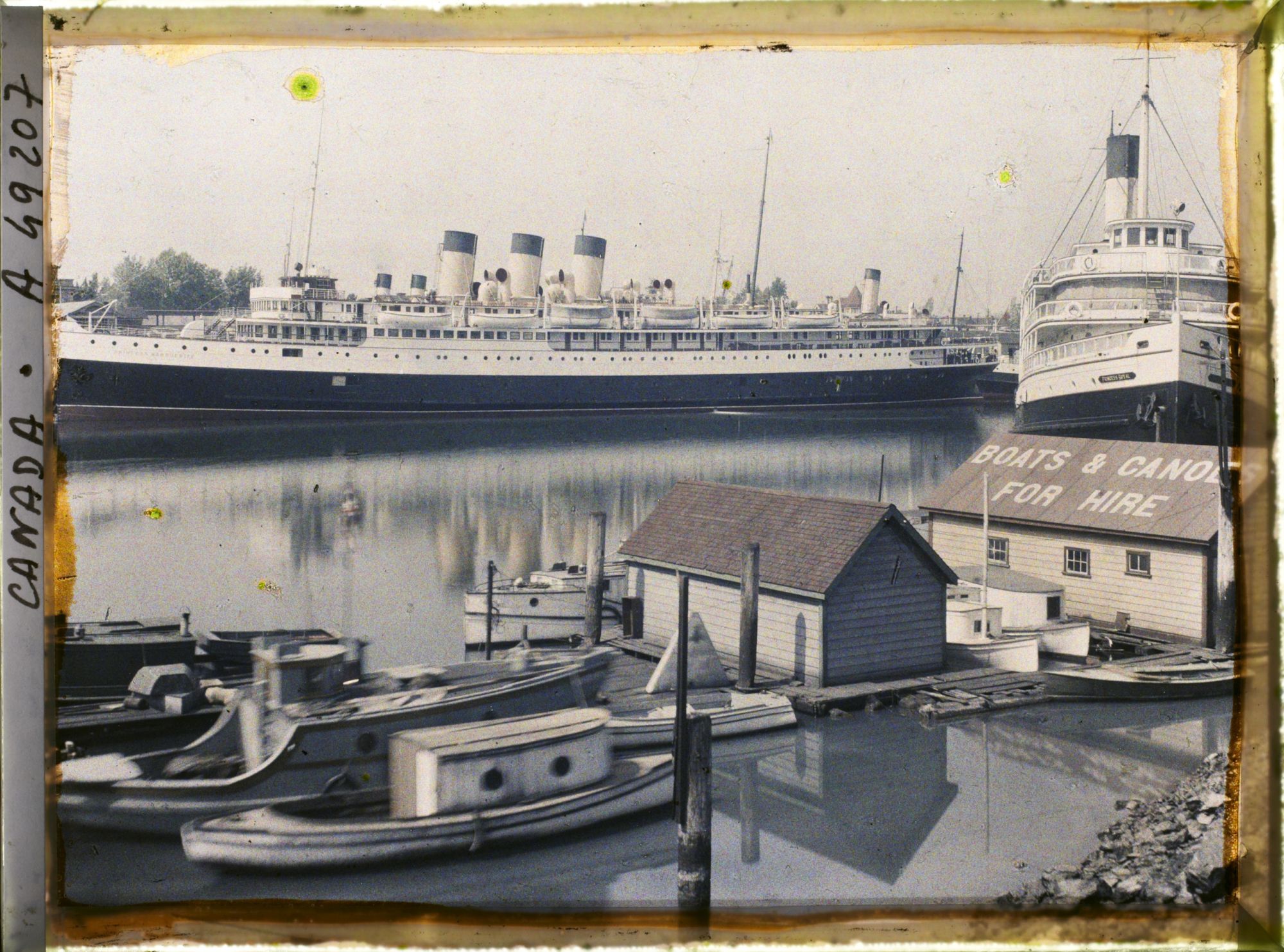Image représentant Canada, Victoria, Un coin du Port