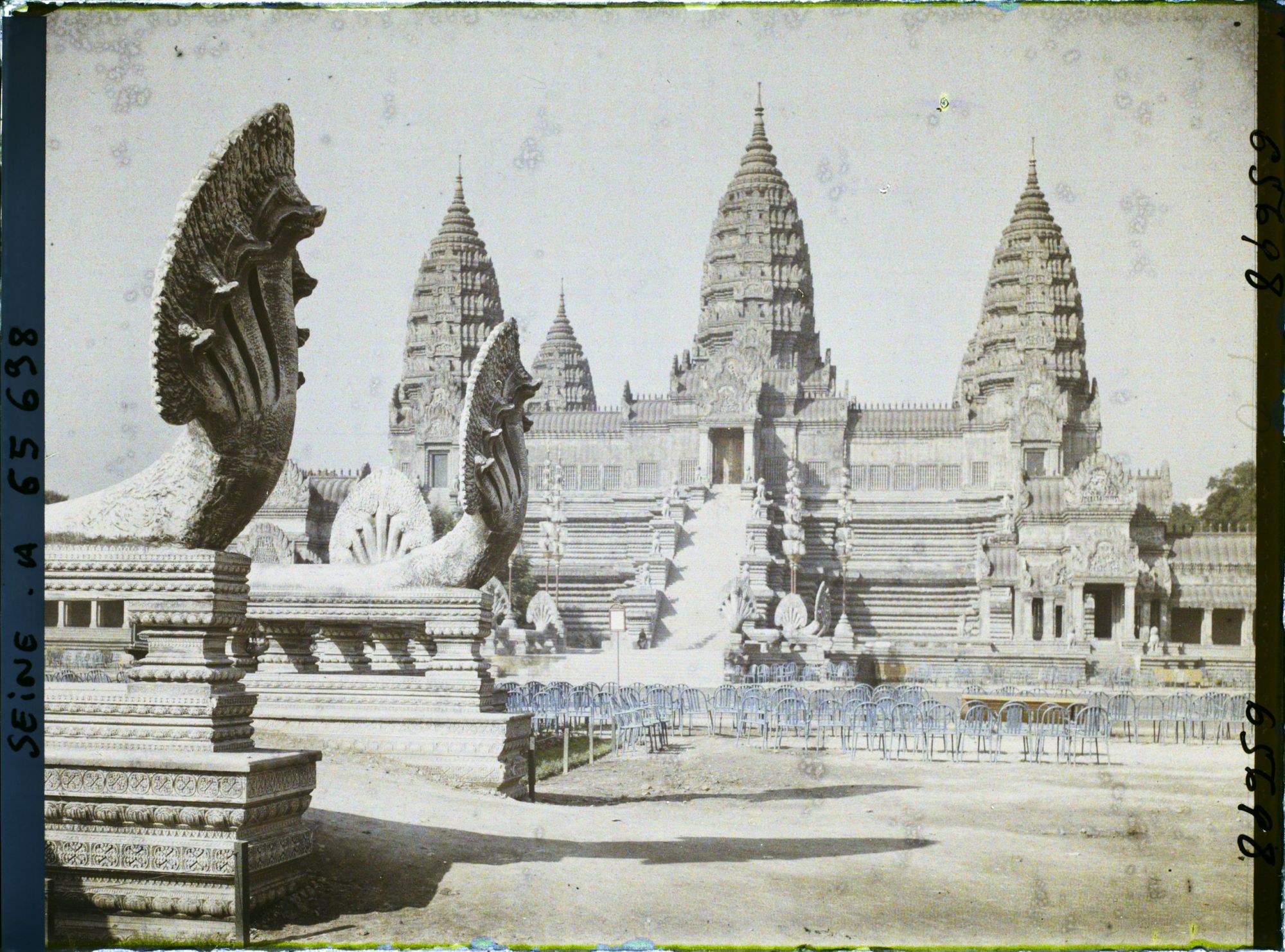 Image représentant L'Exposition Coloniale Internationale de 1931, le temple d'Angkor Vat