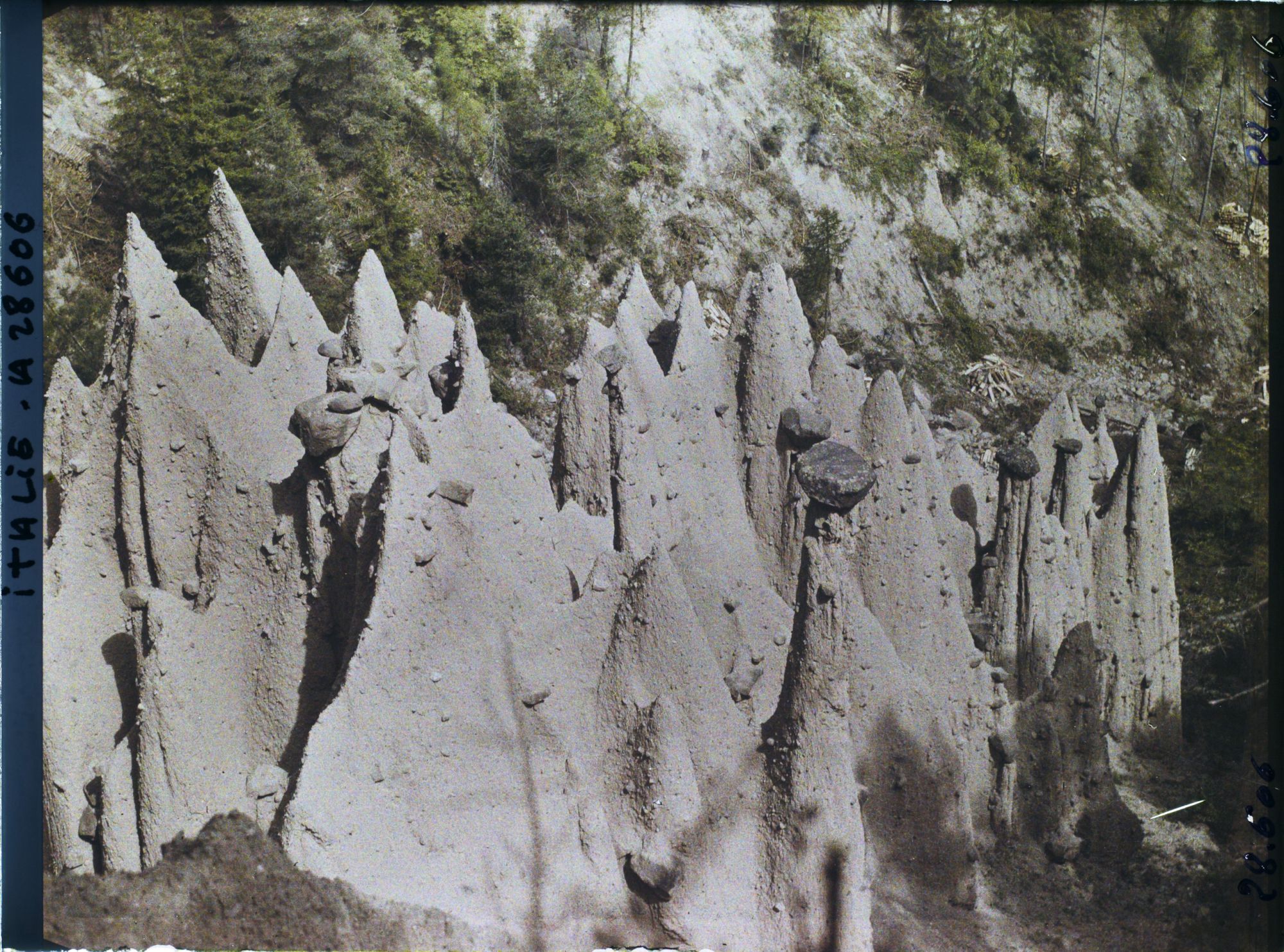 Image représentant Les Pyramides de terre (ou Cheminées de Fées) de Renon