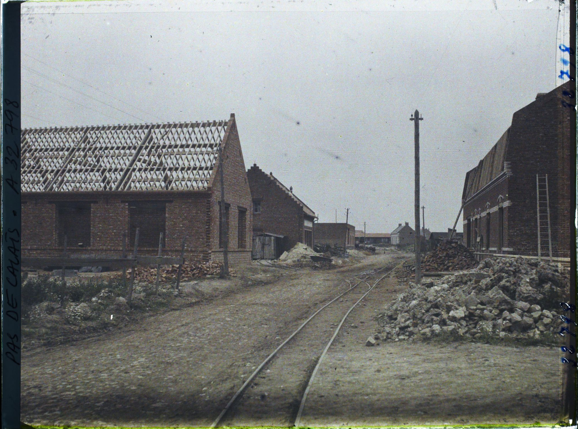 Image représentant France, Neuville St Waast, Reconstructions