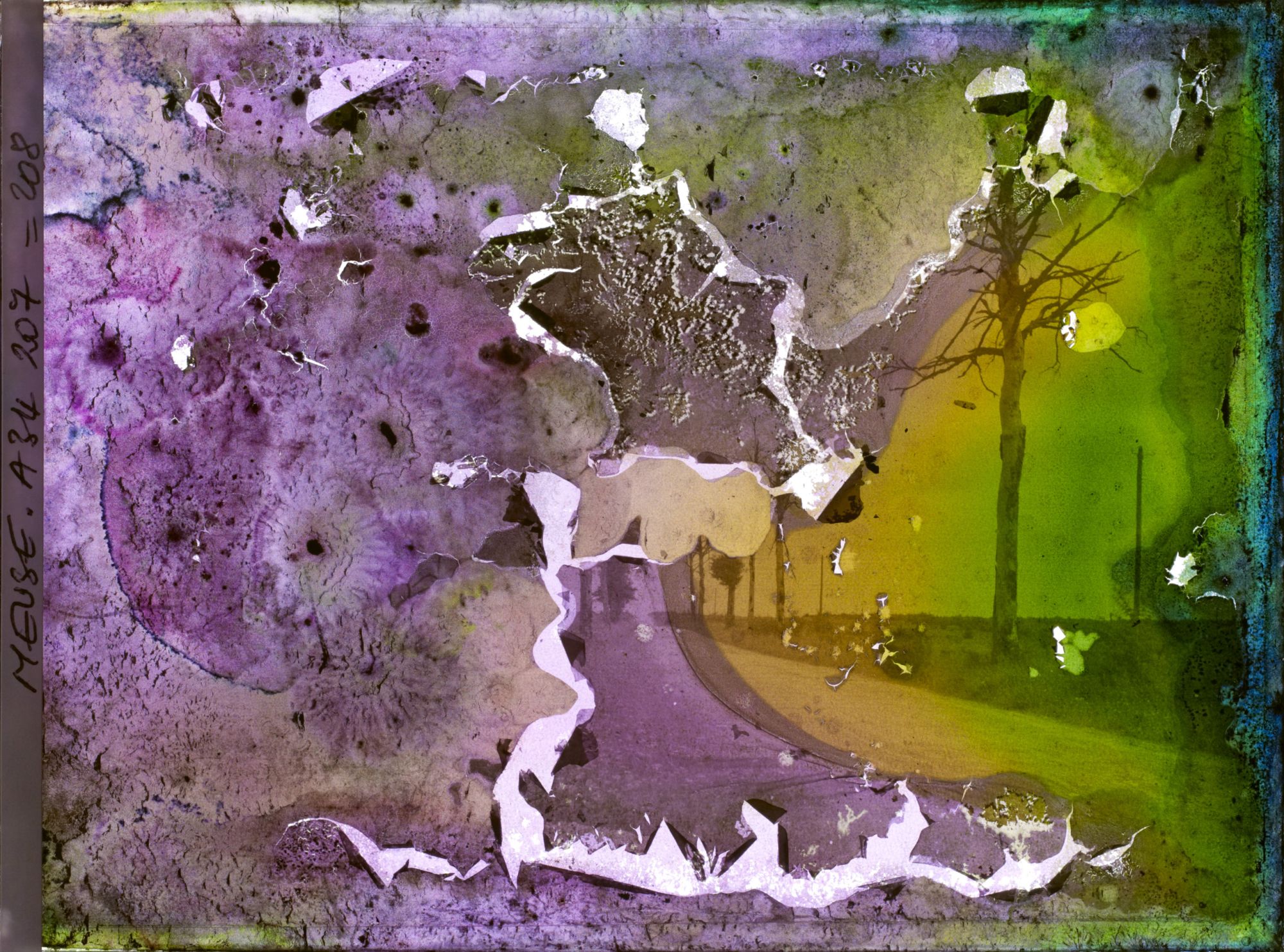 Image représentant France, La Tête à Vache, Route de St Mihiel à Apremont à la hauteur du Chemin de la Louvière