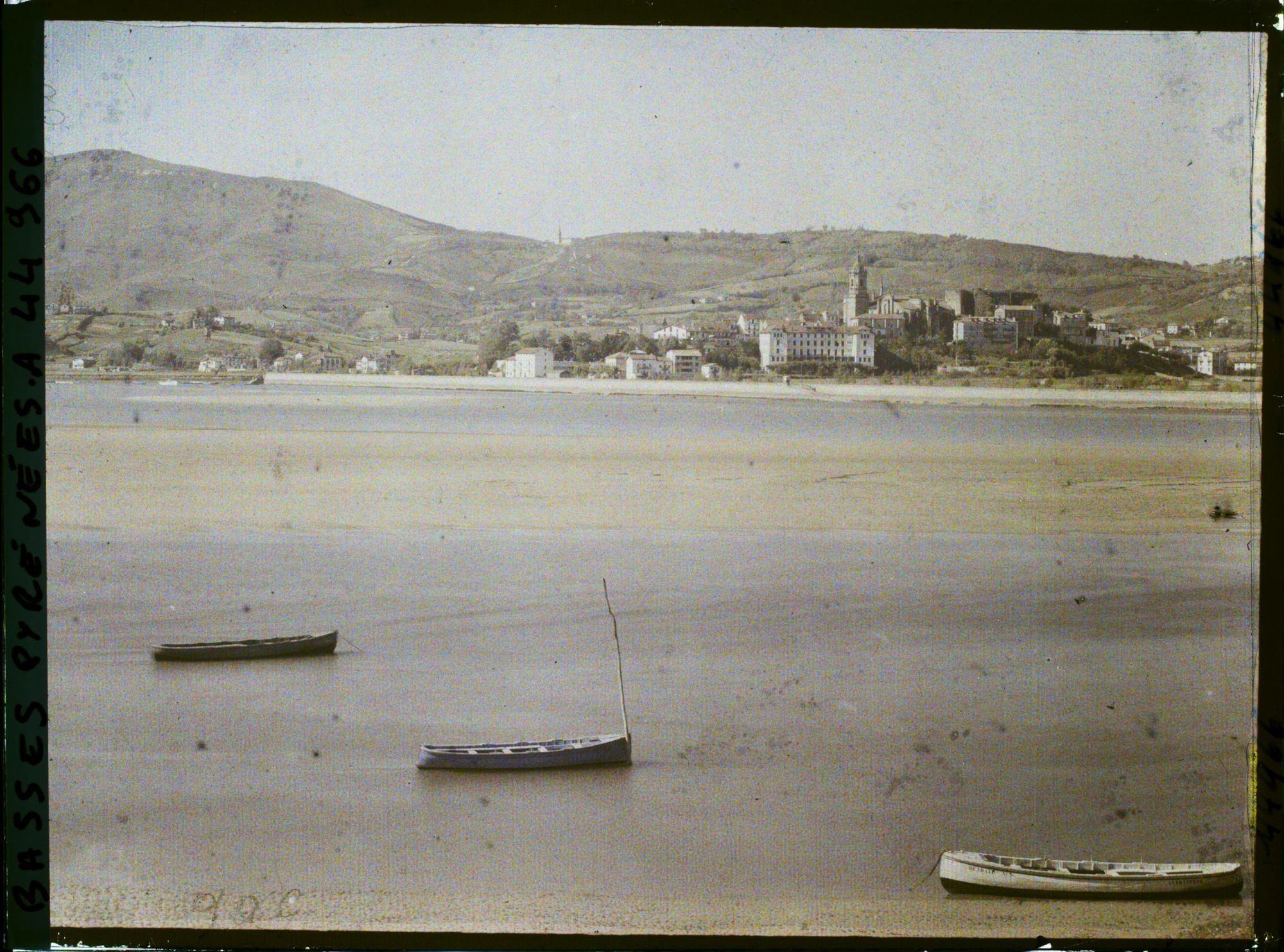 Image représentant France, Hendaye, Fontarabie vu depuis Hendaye