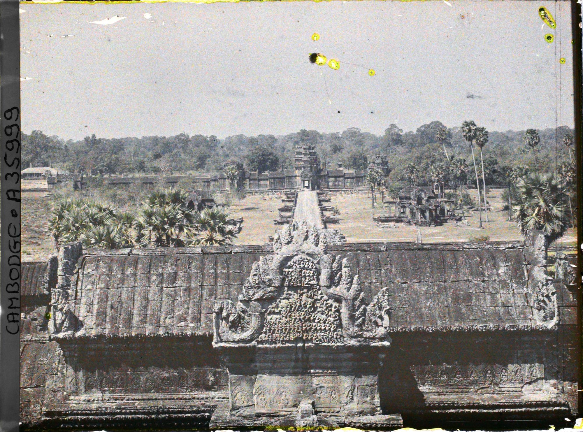 Image représentant Panorama pris du troisème niveau du sanctuaire