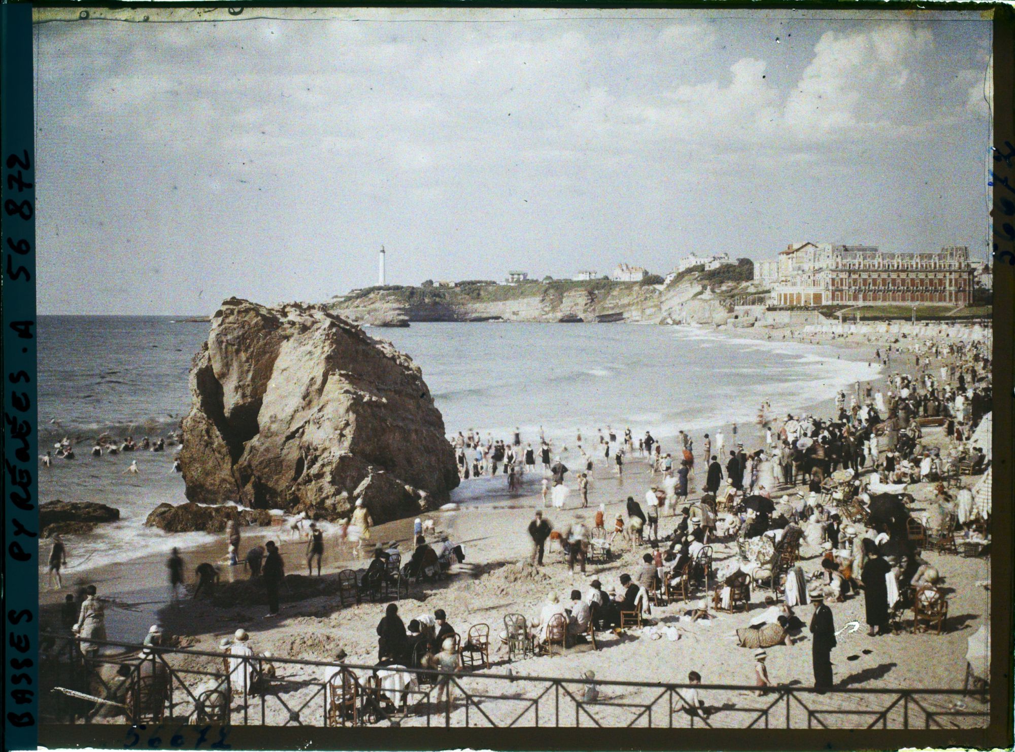 Image représentant La Grande plage à l'heure du bain