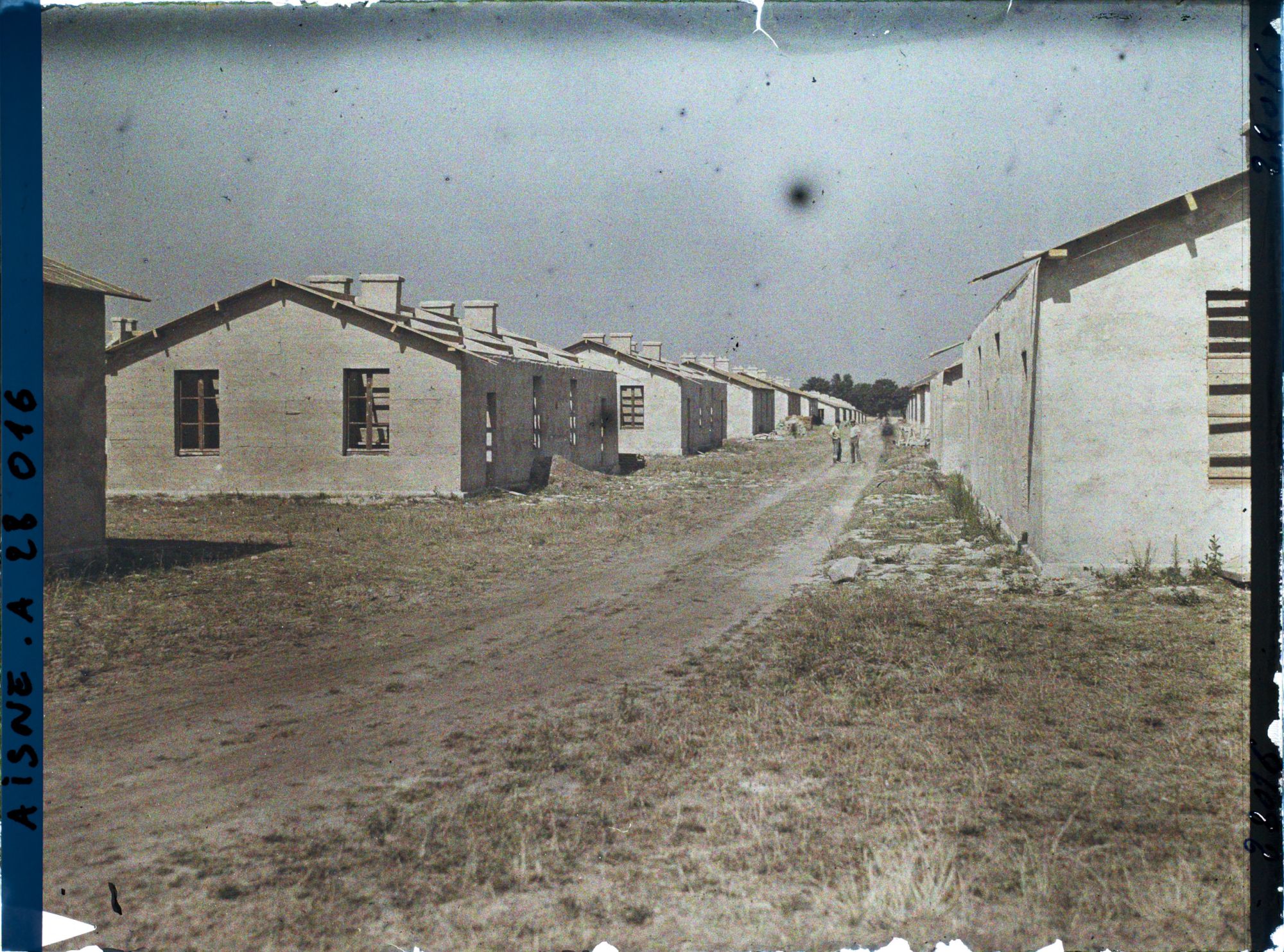 Image représentant France, Soissons, Maisons provisoires