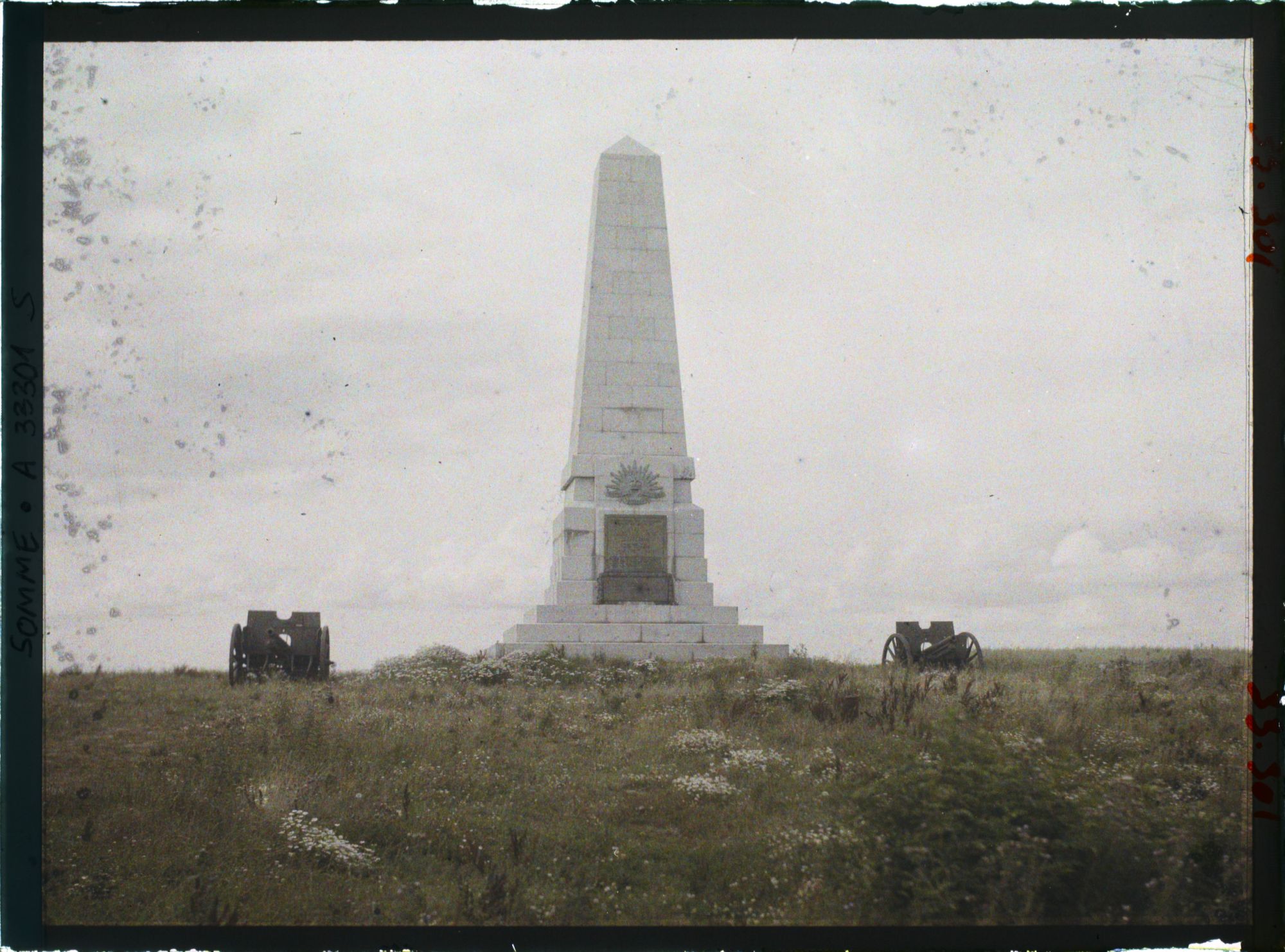 Image représentant France, Monument élevé à la mémoire de la division Australienne ayant combattu pour la France