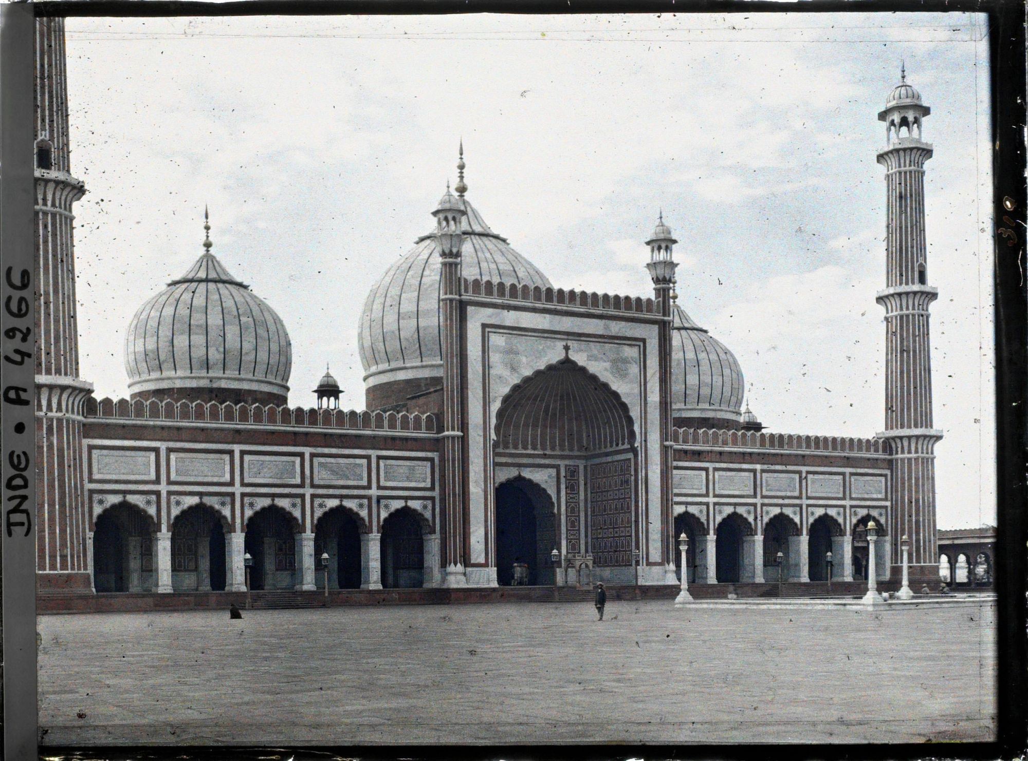 Image représentant Façade de la salle de prière de la Grande Mosquée (Jama Masjid)
