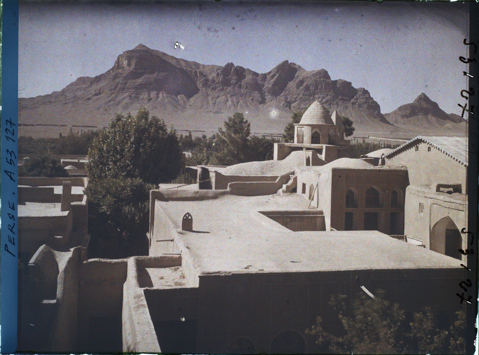 Image représentant Panorama sur des maisons à toit plat