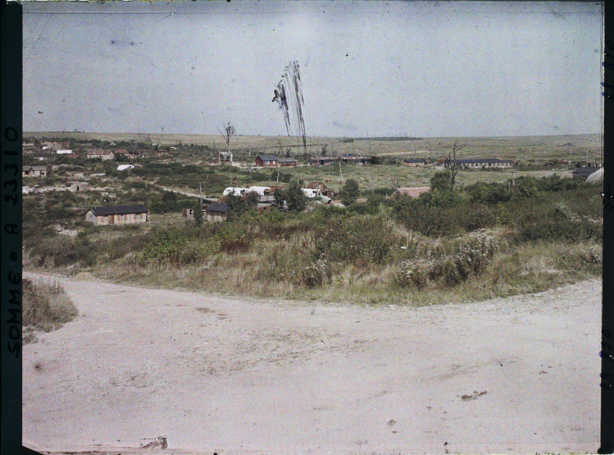 Image représentant France, Combles, Panorama de Combles vers le bois de la Trinque