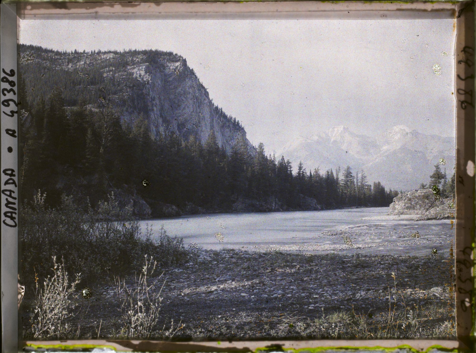 Image représentant Canada, Banff, Effet du Soir sur la Bow