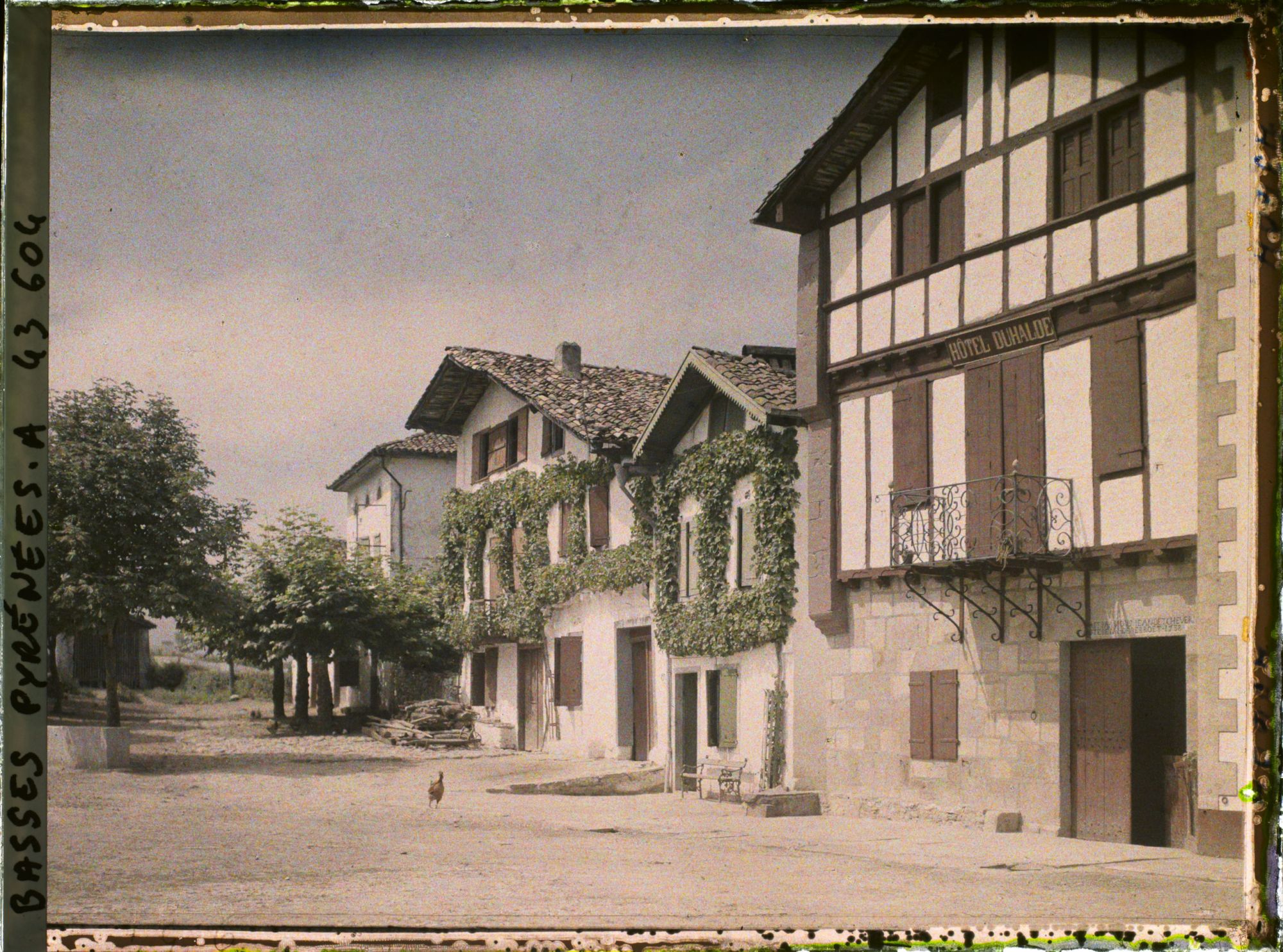 Image représentant France, Aïnhoa, L'Hôtel de l'endroit